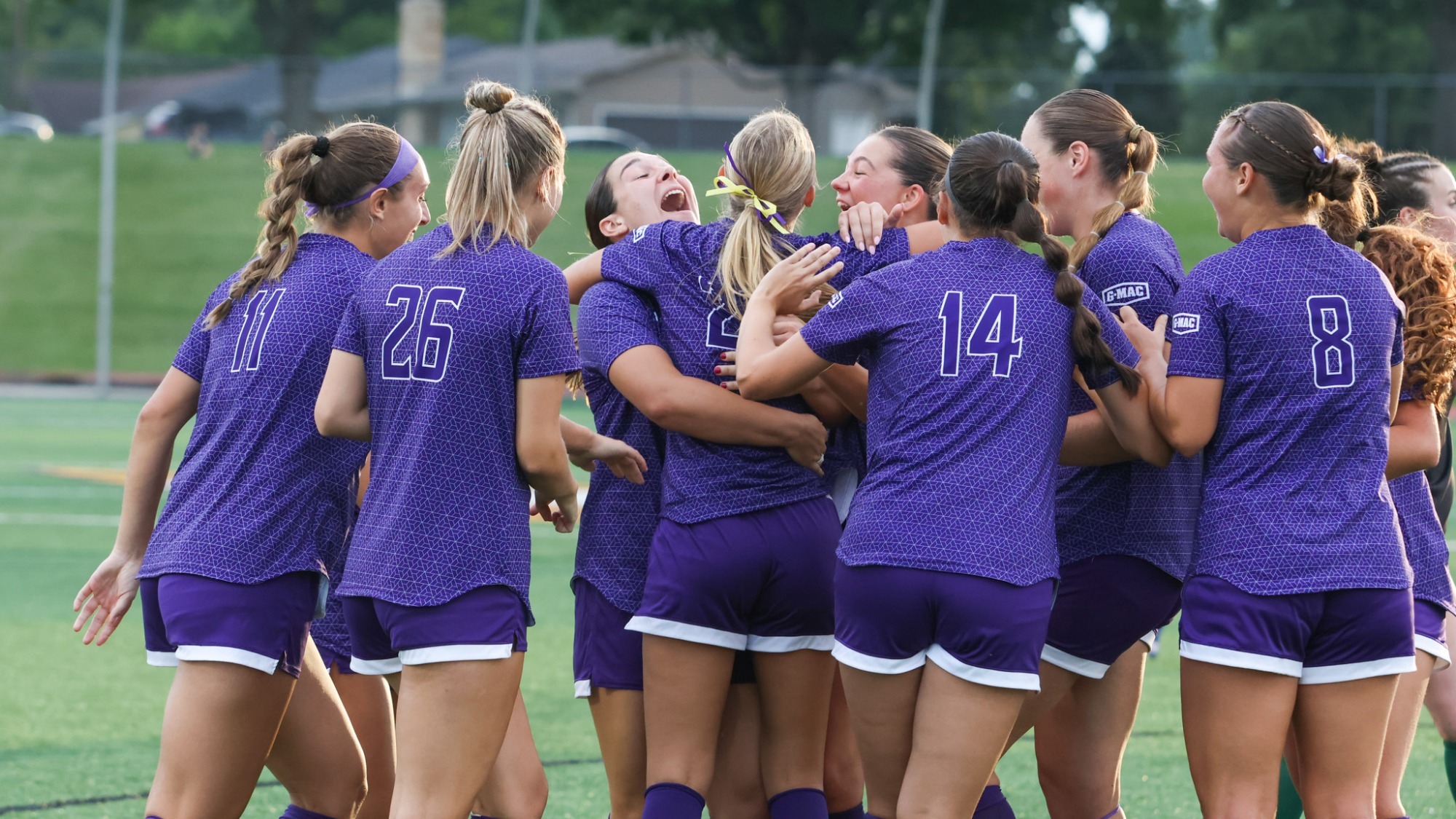 WSOC team goal reaction 8-29-26 home vs. Point Park