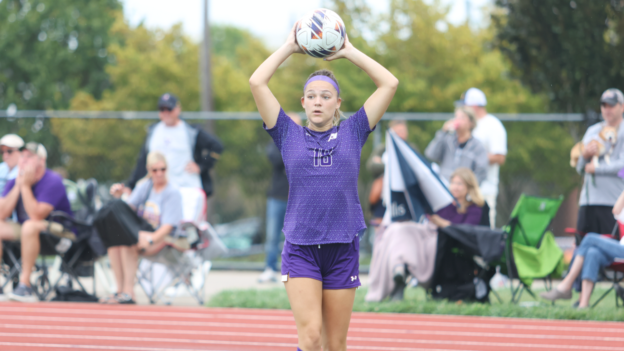 Pittman 2026 WSOC home action shot vs. Ursuline