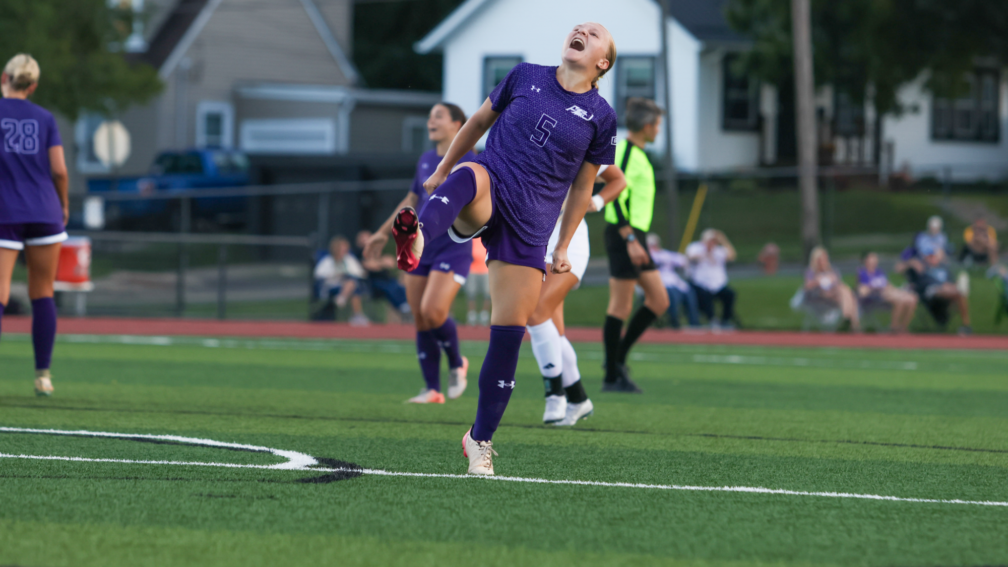 Blain 2026 WSOC home action shot vs. ODU