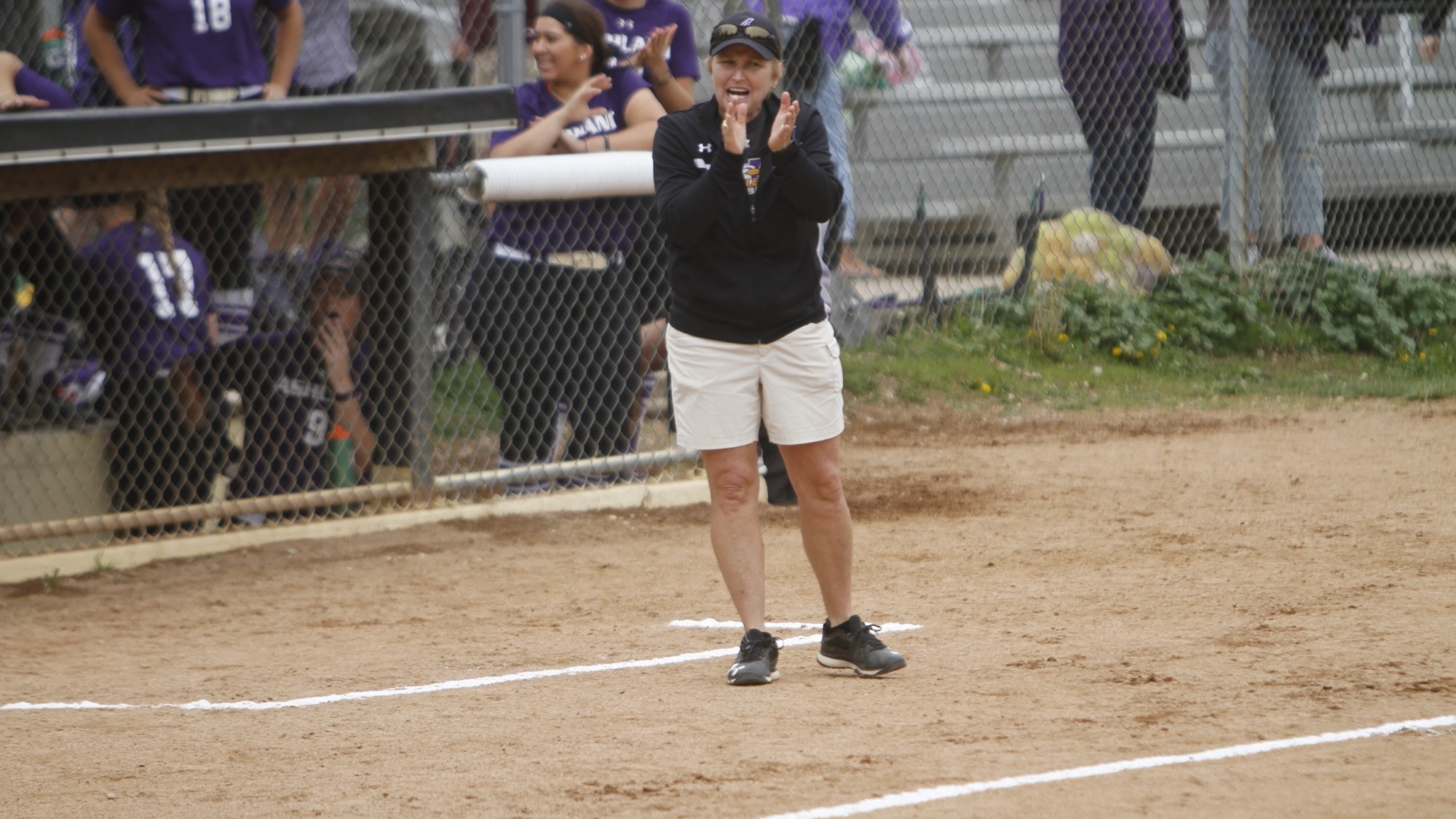 Gulas past SB coaching action shot