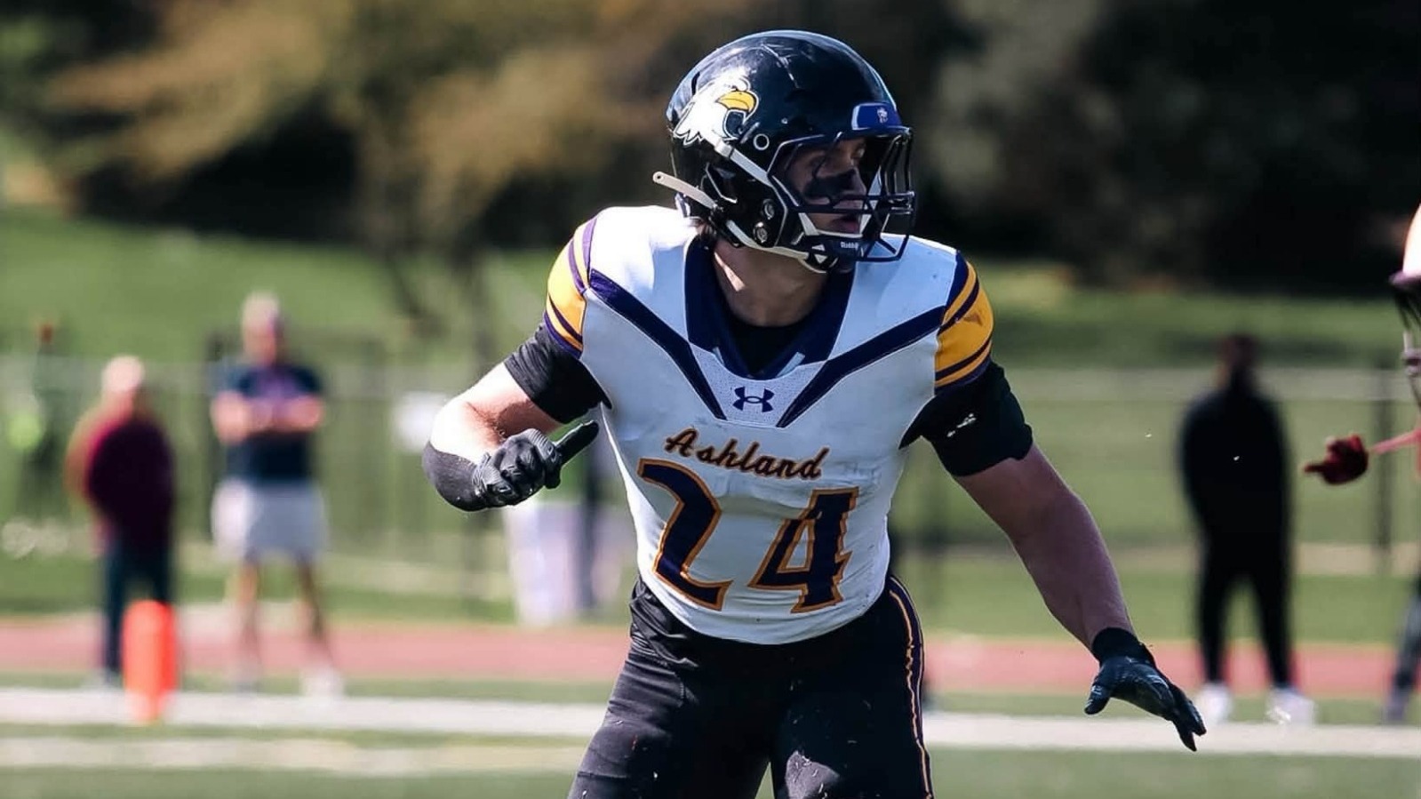 Talkington 2026 FB action shot at Walsh