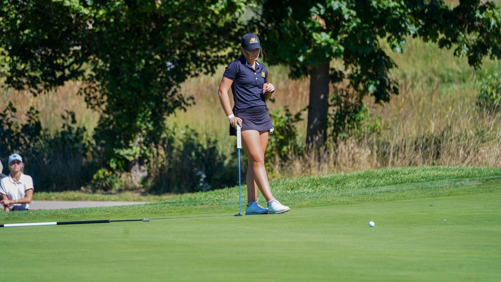 WGOLF 2026 fall action shot at GVSU