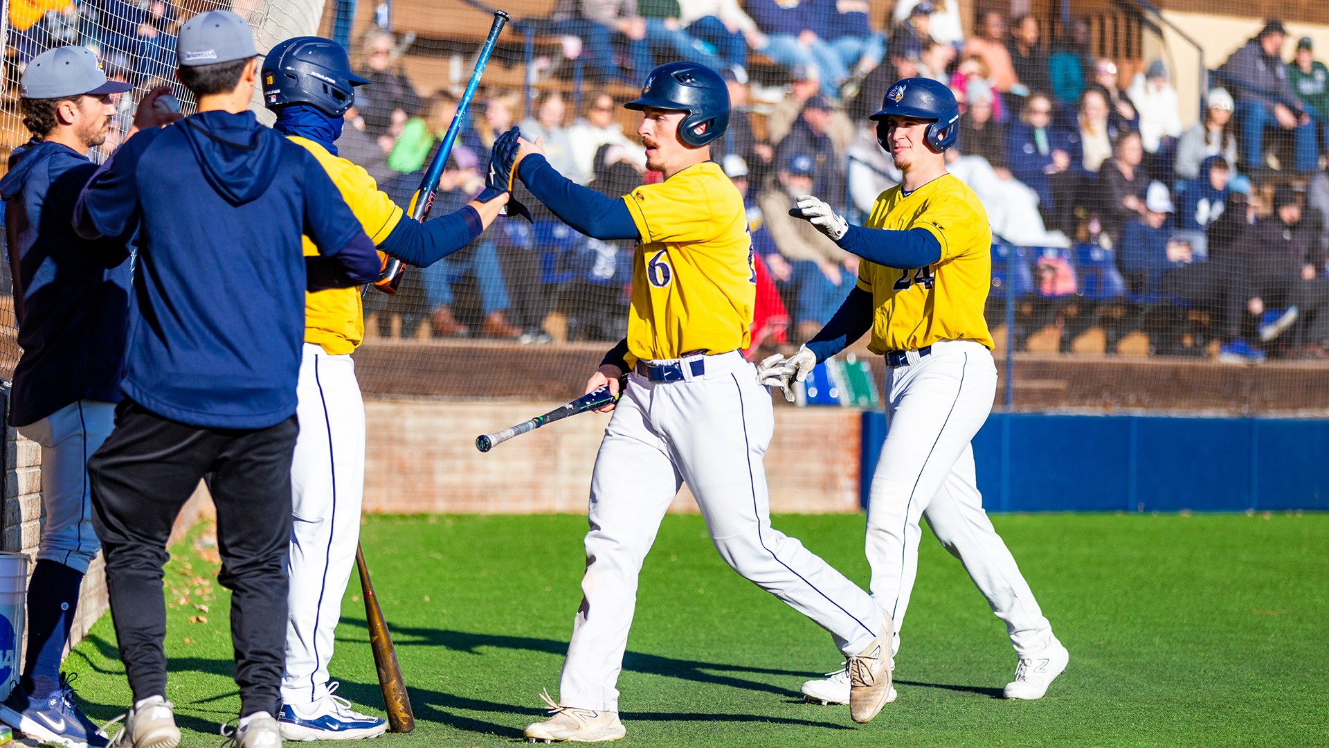 Dominant Pitching and Long Ball Plays Strong in AU Baseball Sweep
