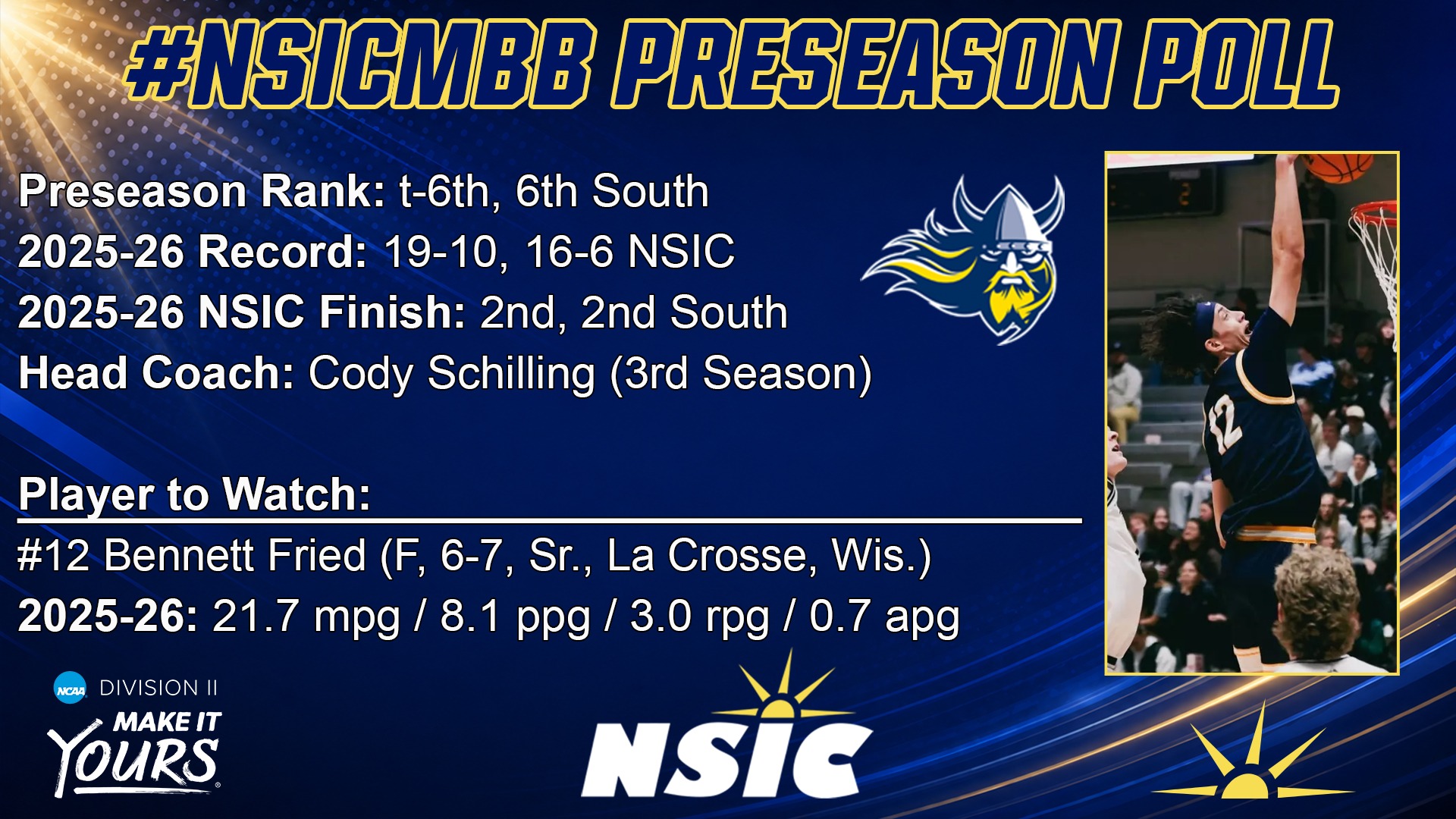 NSIC MBB Preseason