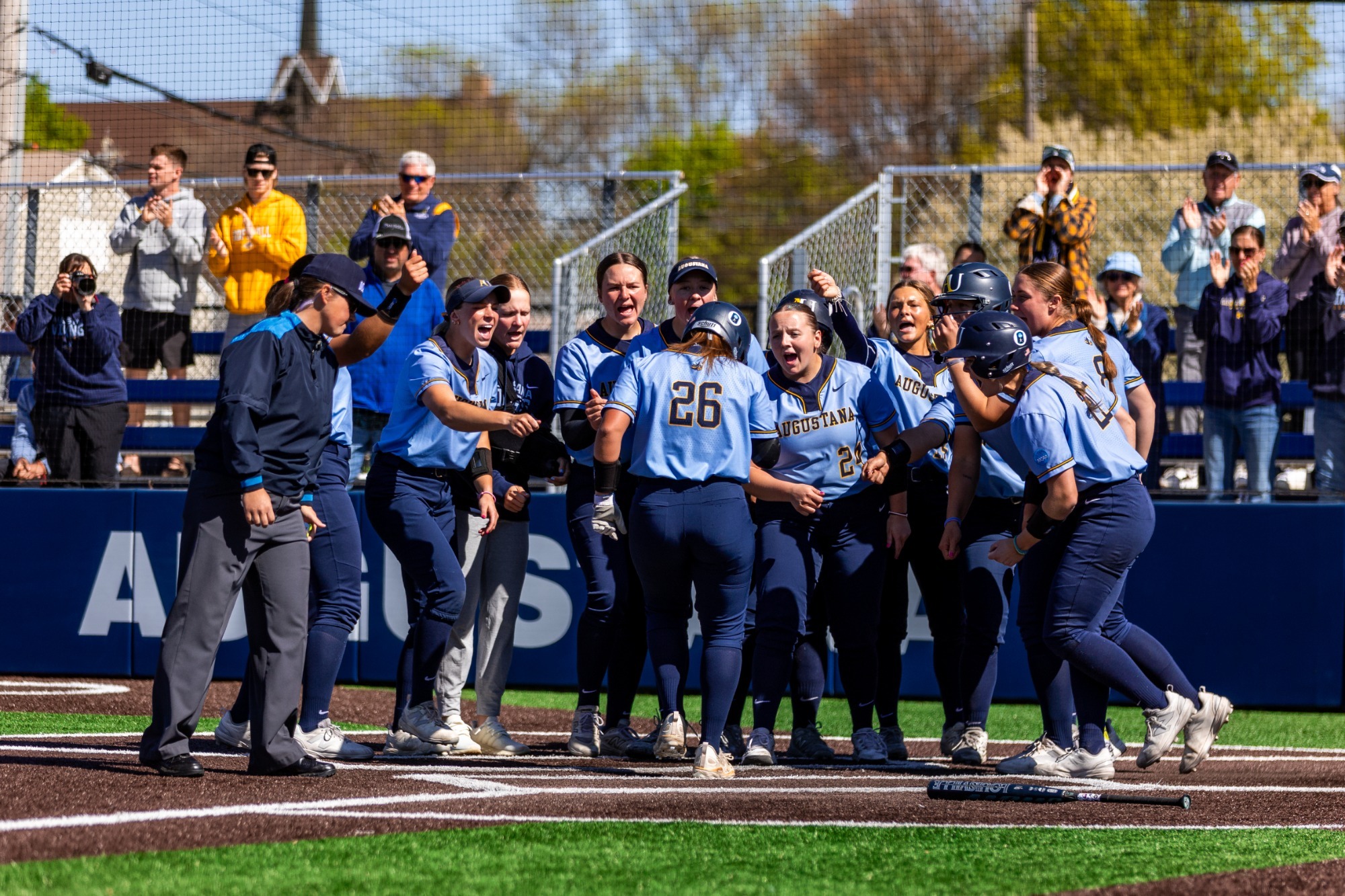 Augustana Home run_Sidney Smart