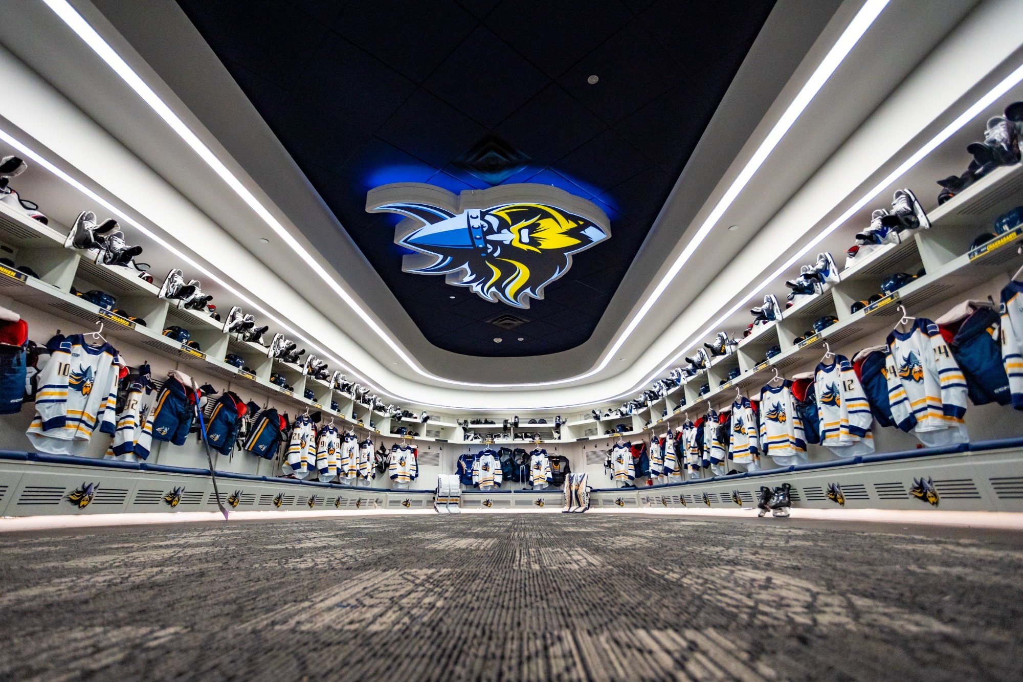 Locker room