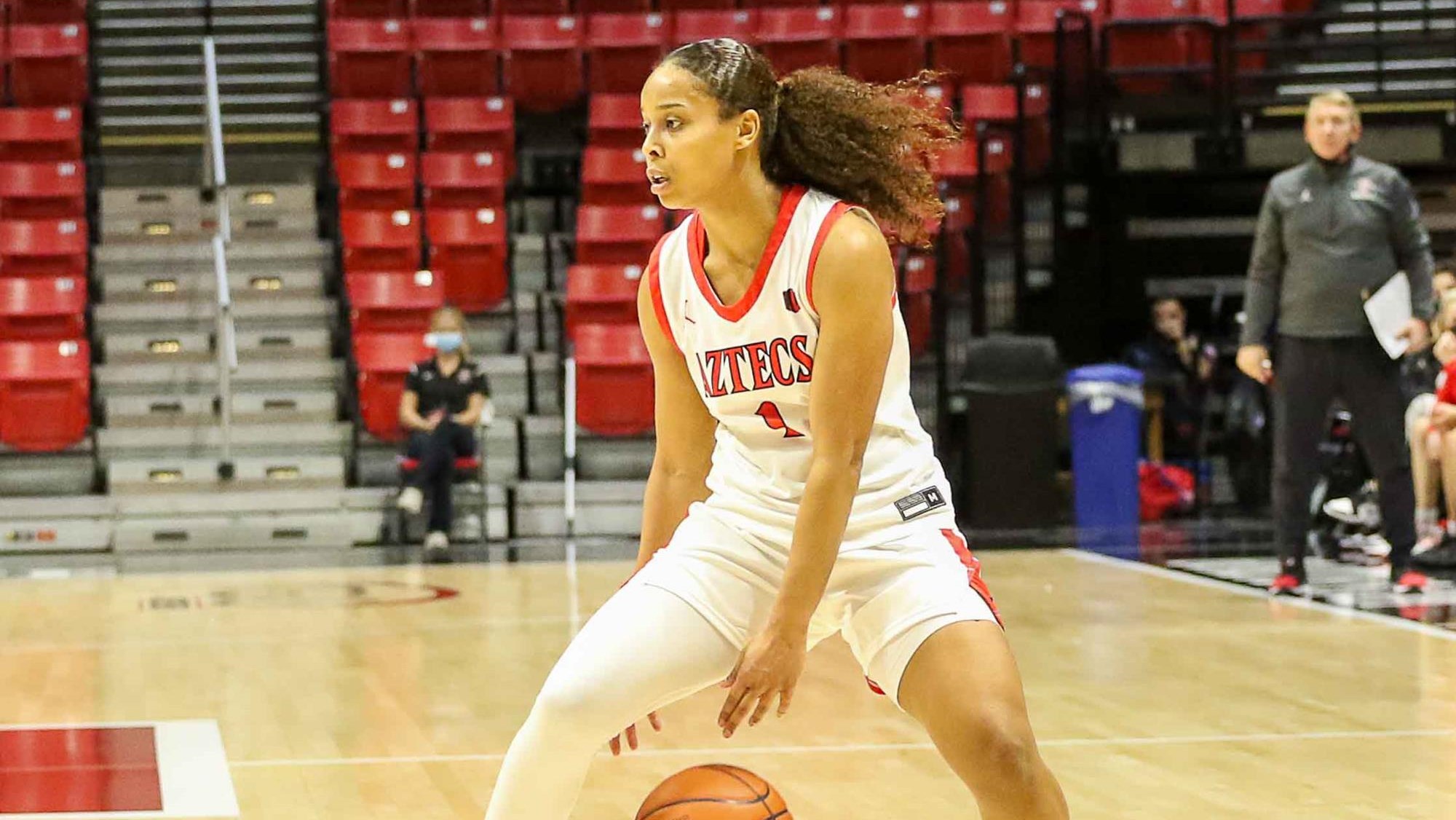 Asia Avinger Women's Basketball SDSU Athletics