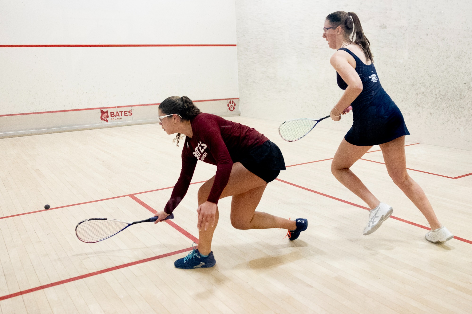 Men’s and women’s squash plays Middlebury at the Bates Squash Facility.