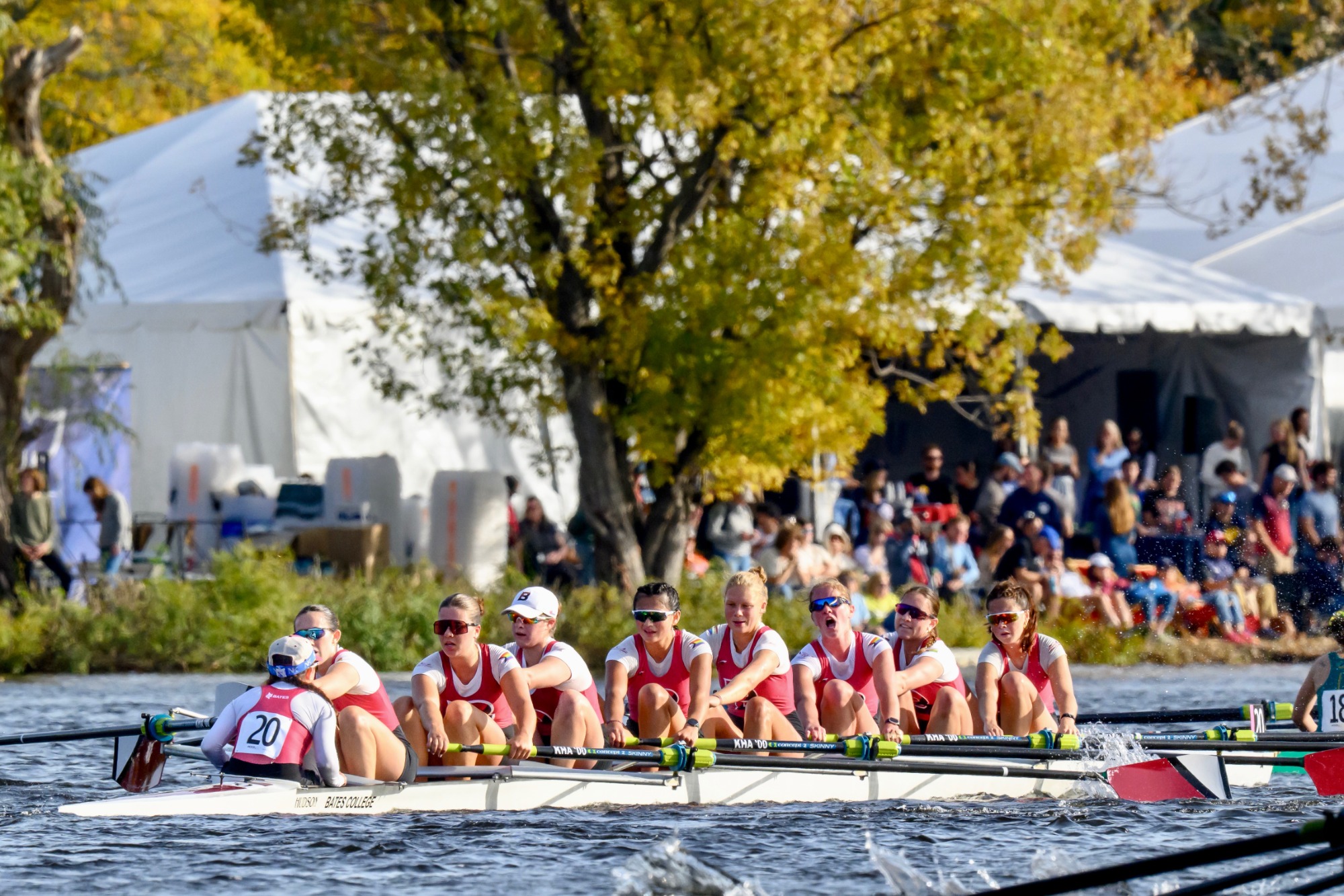 Women's Second Varsity Eight | Bow: Merrill Doherty; 2: Kiki Hillery; 3: Arden Minor; 4: Adina Suchman; 5: Hannah de Fontaine; 6: Megan O'Donnell; 7: Ava Teleki; Stroke: Olivia Hill; c: Leah Brody
