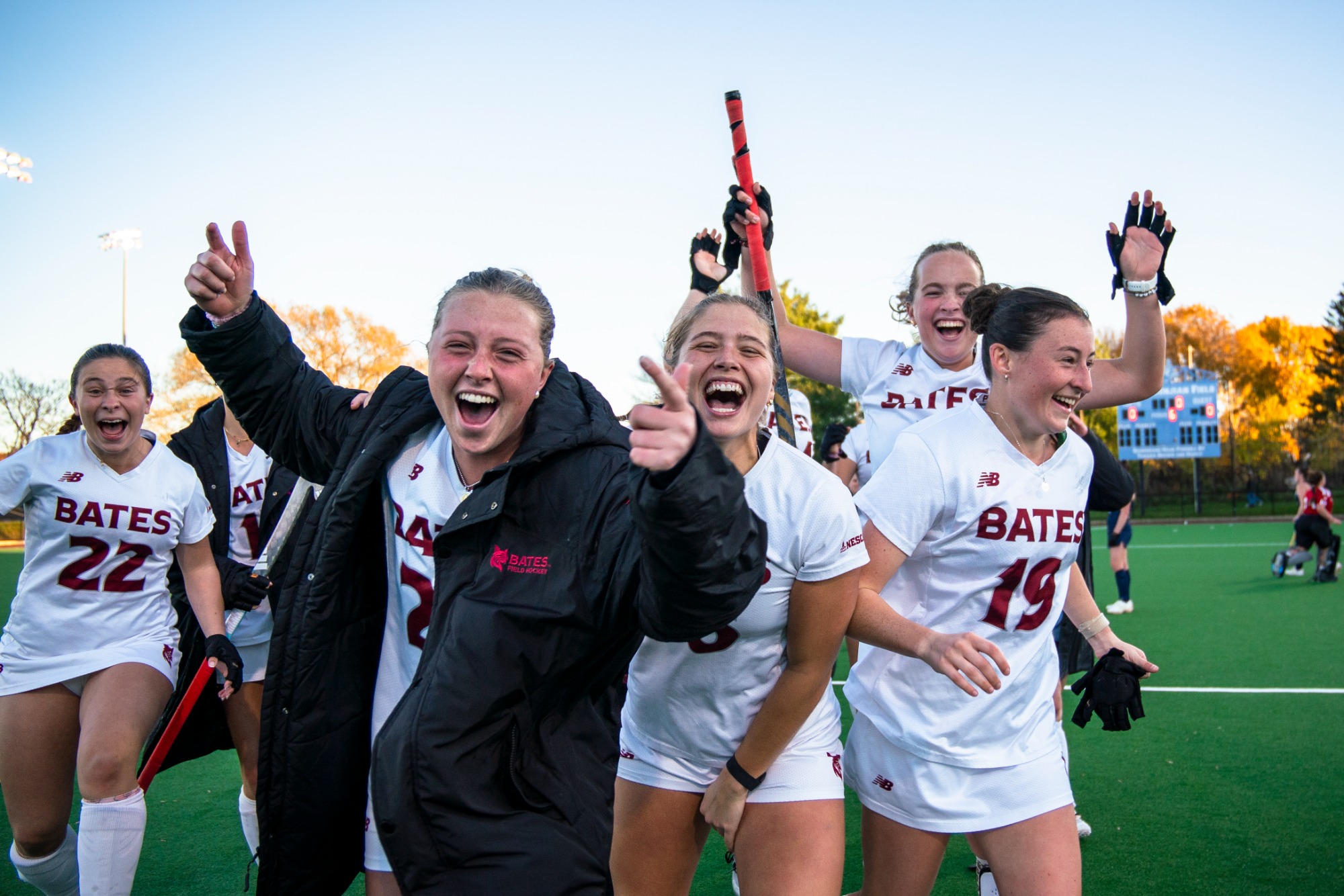 Amy LaBelle, Haley Dwight | The Bobcats won their second straight shootout by a count of 2-1 to prevail 1-0 over the Middlebury College Panthers on Saturday in the NESCAC semifinals, advancing to the conference championship game for the second consecutive year.