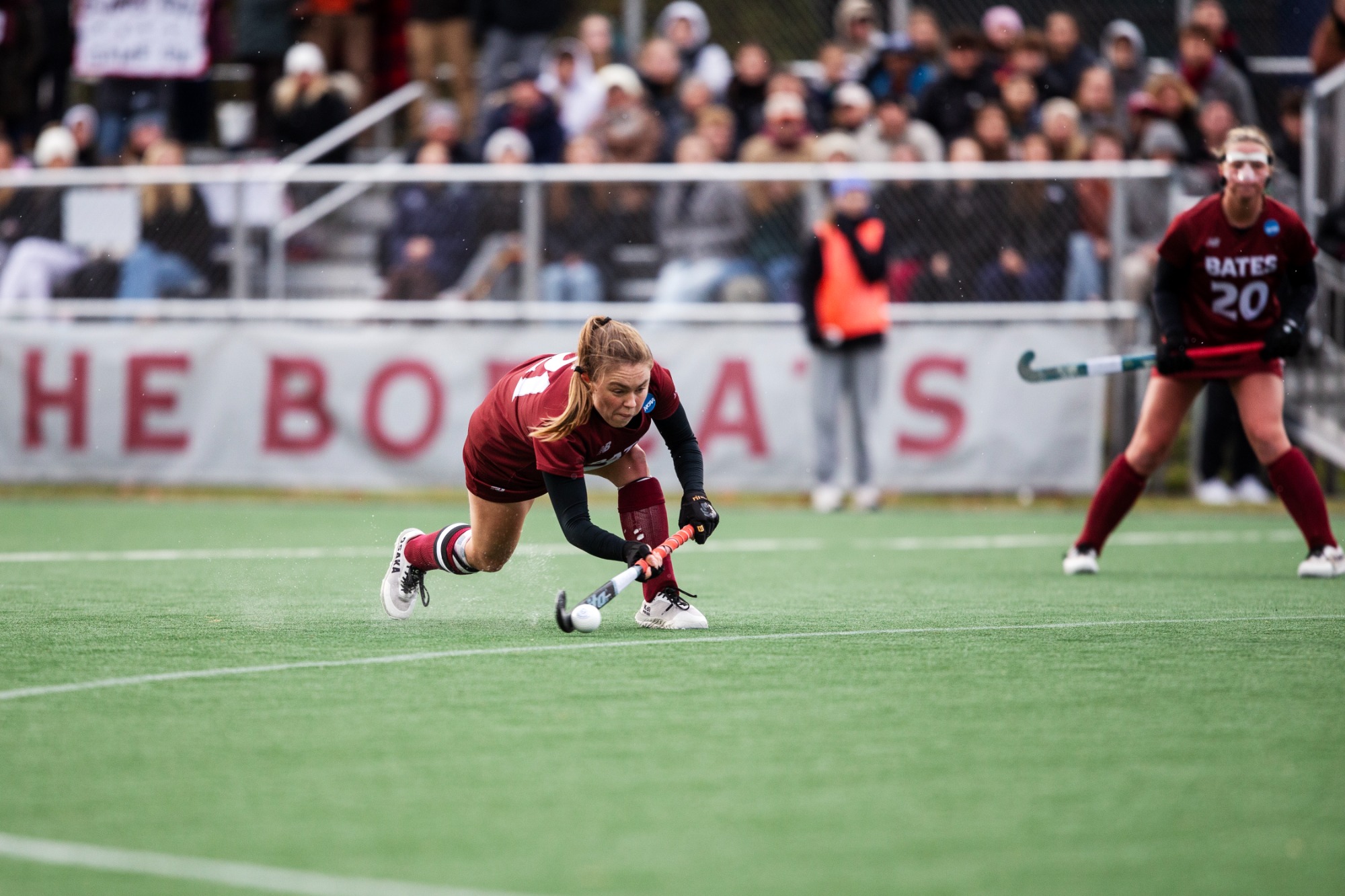 Brooke Moloney-Kolenberg | Tufts defeated Bates College 3-1 in the NCAA Division III field hockey tournament at Bates College on November 16, in Lewiston, Maine. 