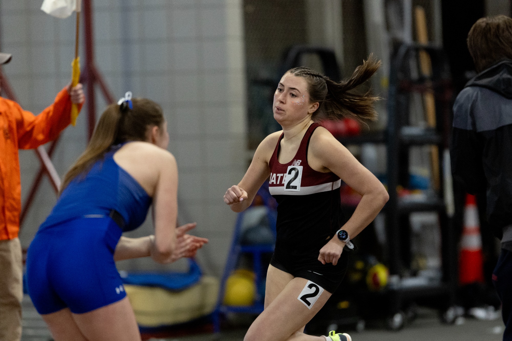 Lucy Paynter | Bates College women's track and field welcomes Bowdoin College, Central Maine Community College, Colby College, Fitchburg State University, Husson University, Thomas College, and University of Maine at Farmington to Merrill Gym for the Bobcat Tune-up!