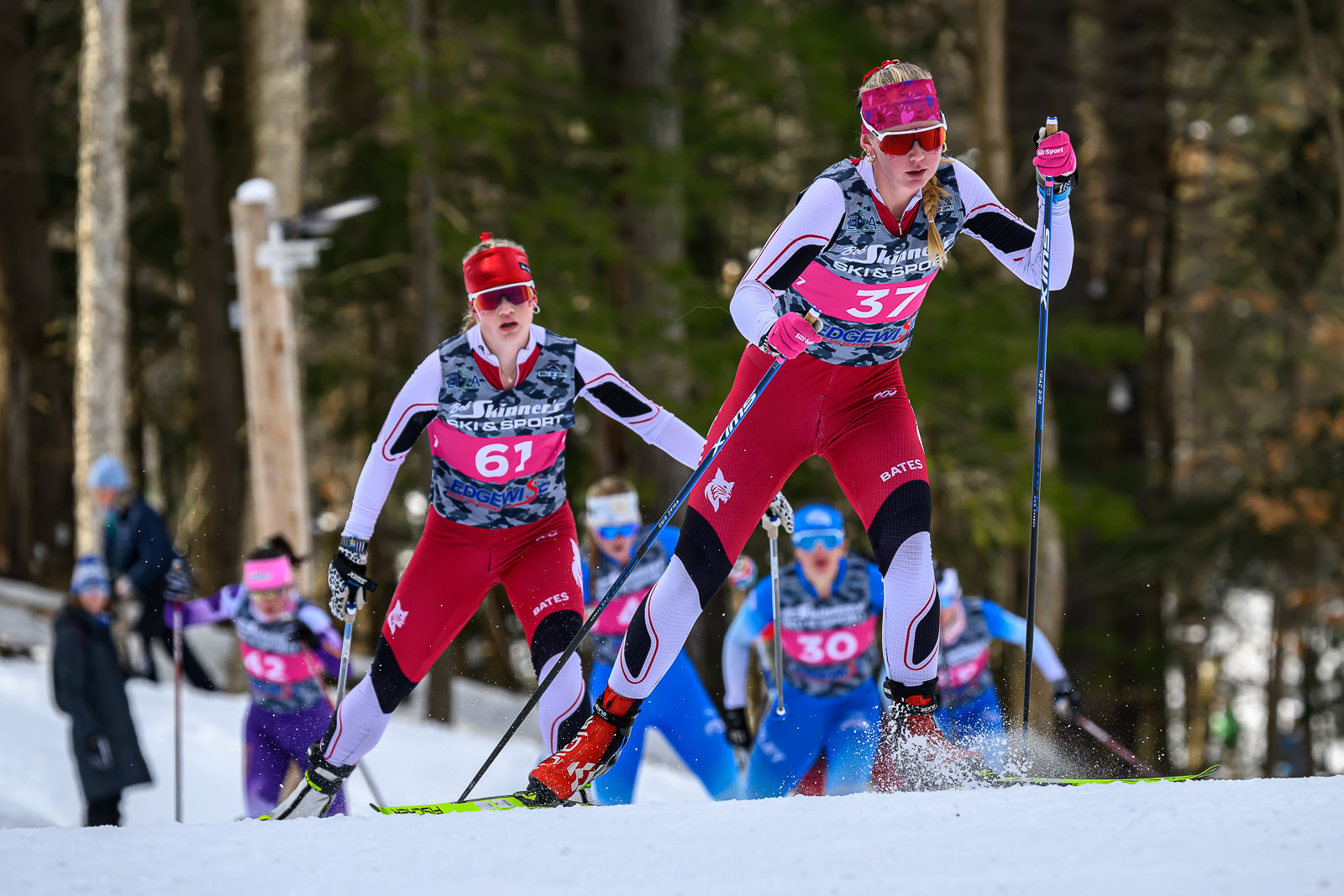 Greta Hendrickson, Hannah Grohman | Dartmouth Carnival Mass Start
