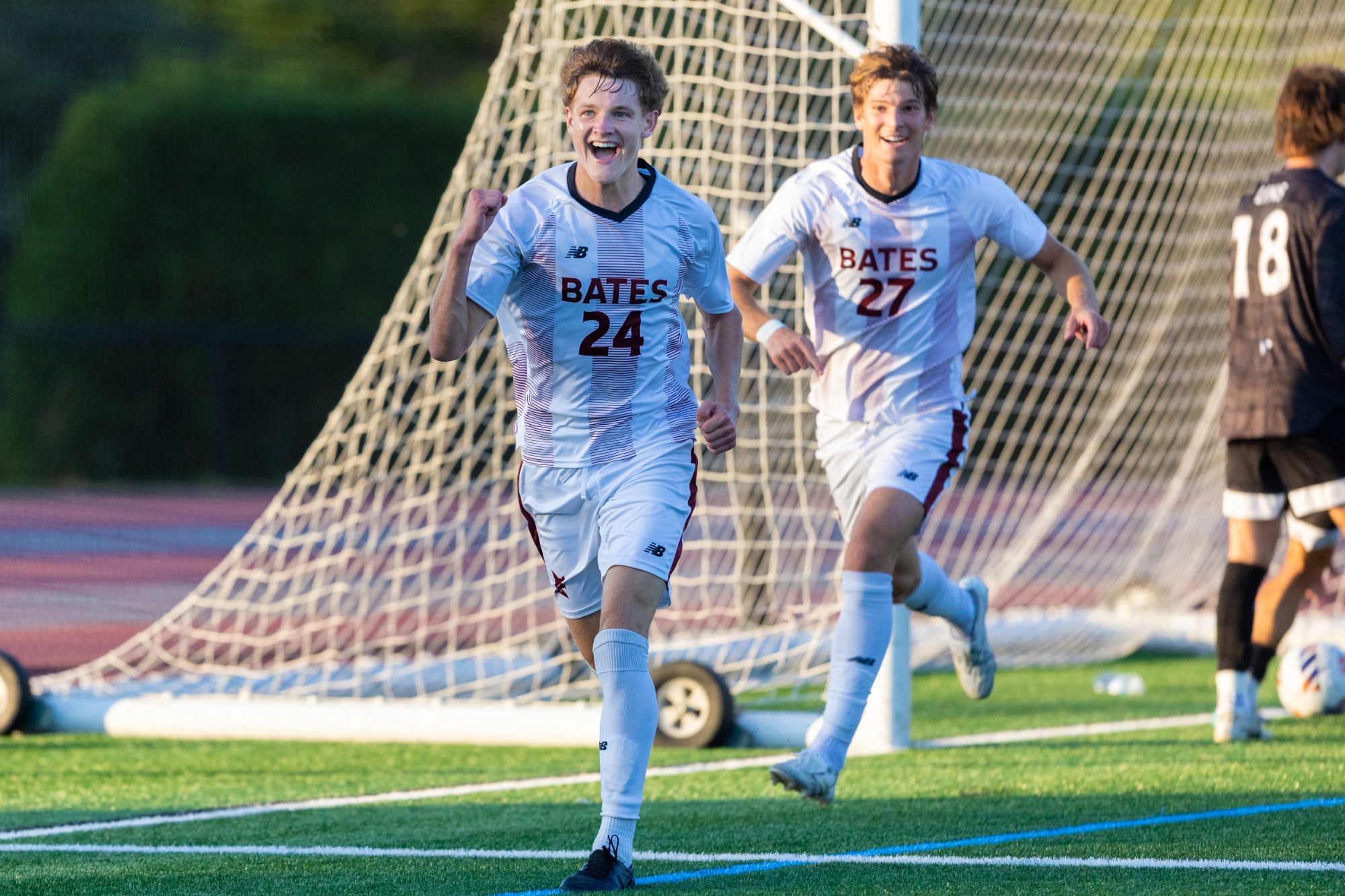Men’s soccer defeats St. Joe’s 3-0 in their first home game of the season on the Russell Field Track.