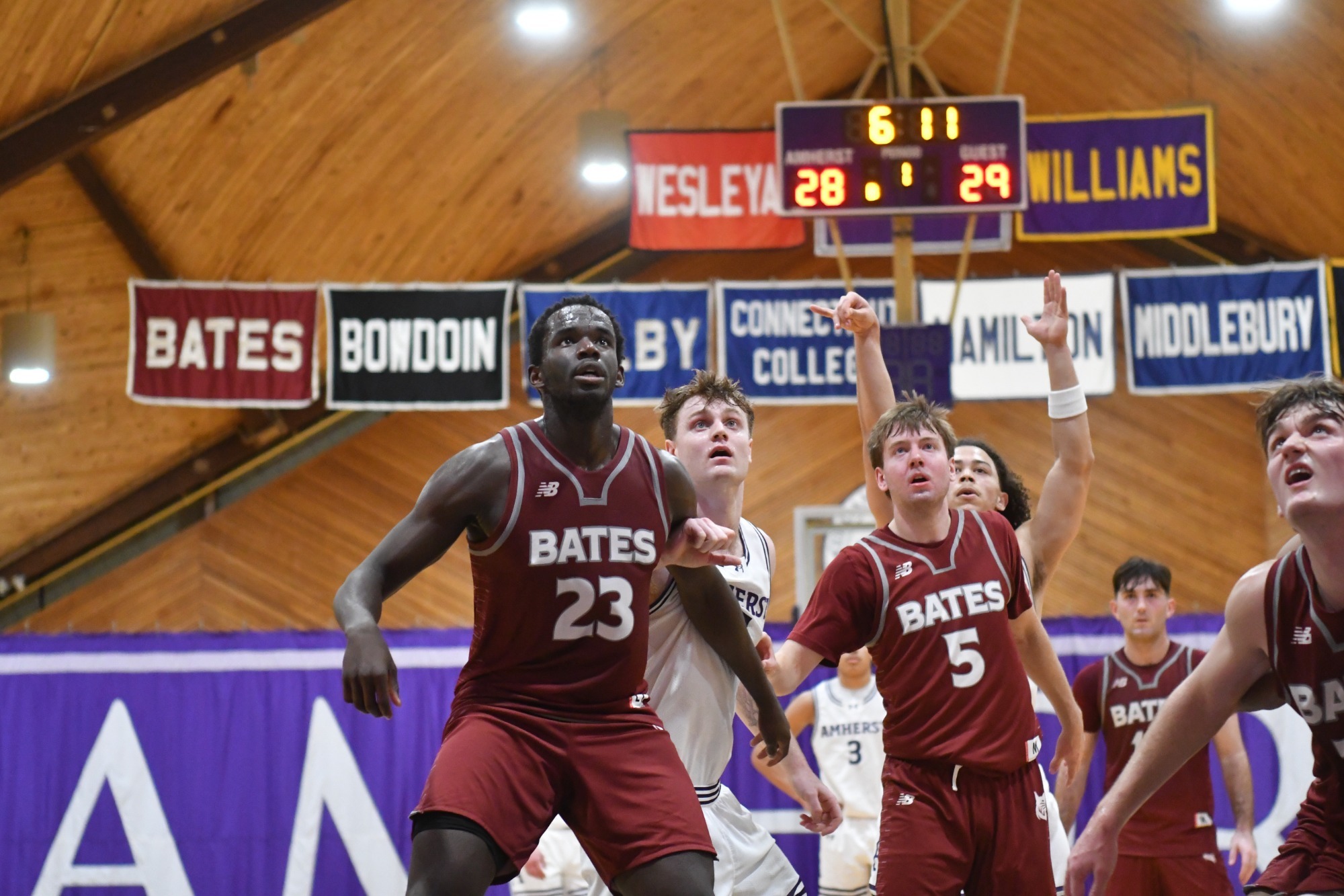 Bates MBB vs. Amherst