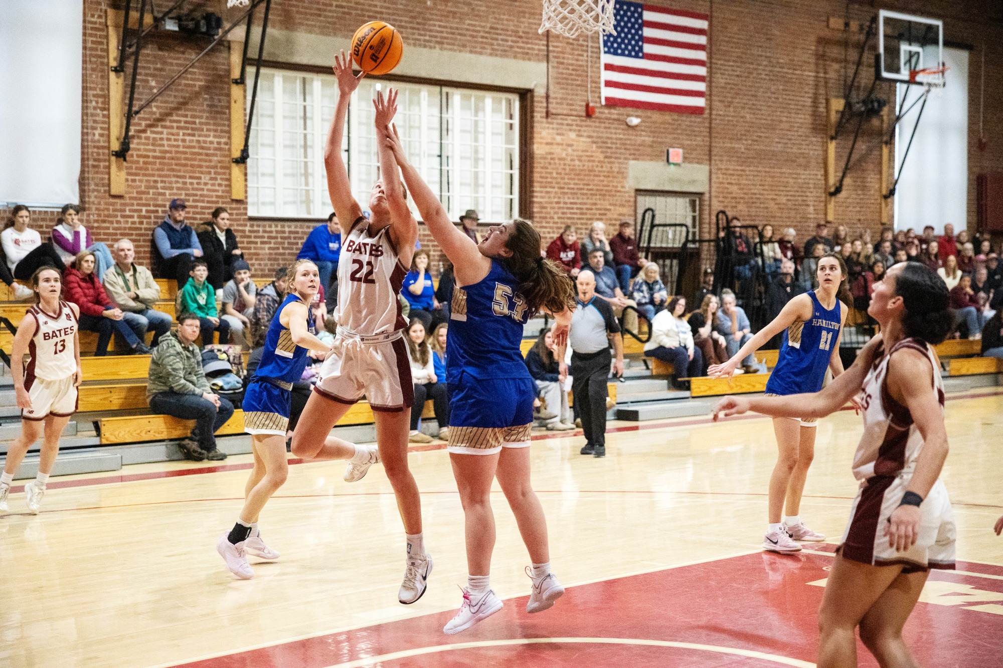 Elsa Daulerio | Bates College women’s basketball defeats Hamilton 69 - 60 at Bates on January 11, 2026.