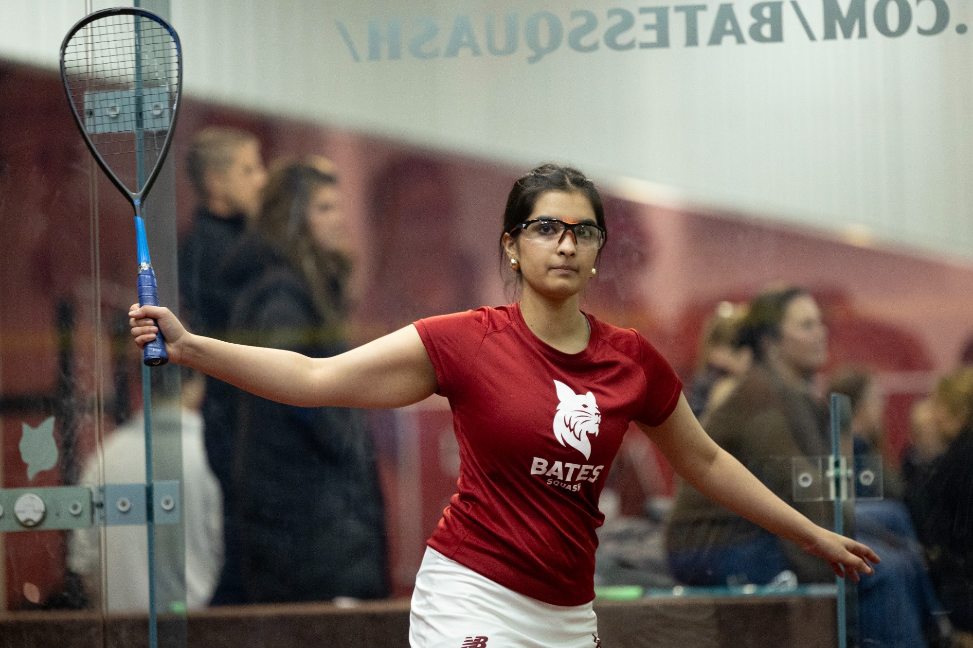 Men’s and women’s squash defeats Conn College in a home match on Jan. 9, 2026.