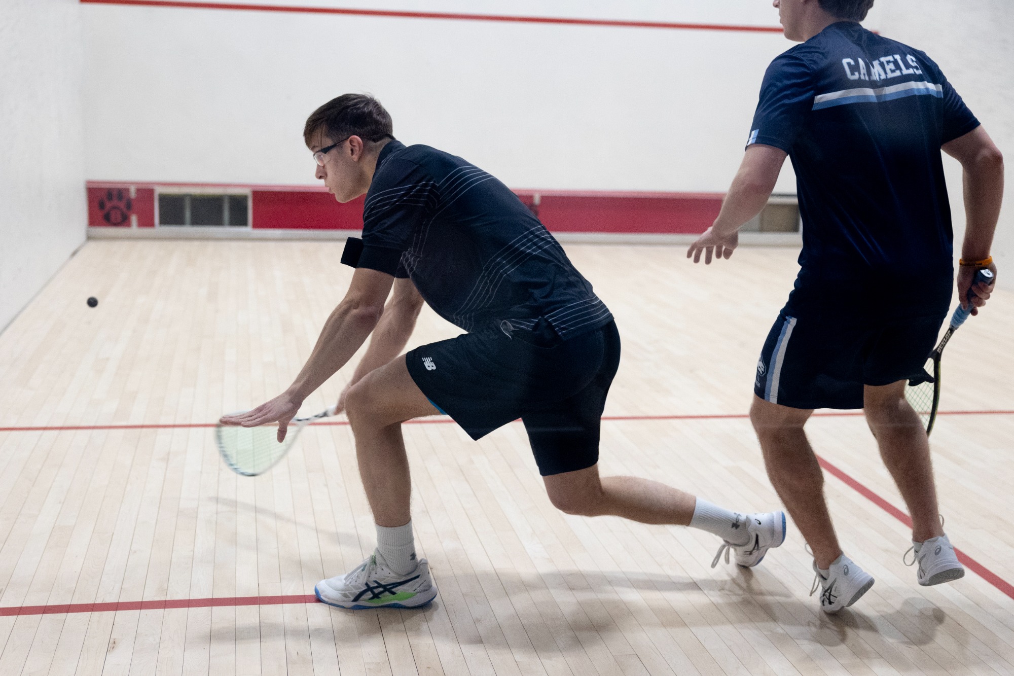 Men’s and women’s squash defeats Conn College in a home match on Jan. 9, 2026.