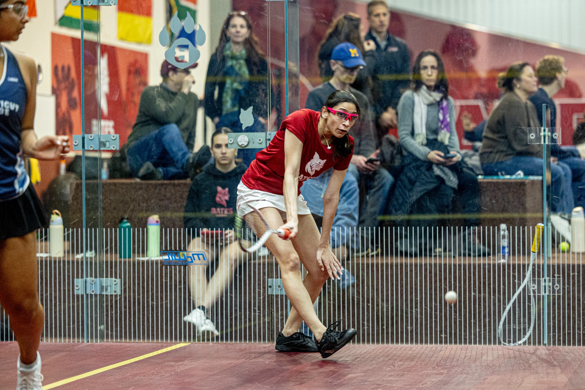 Men’s and women’s squash defeats Conn College in a home match on Jan. 9, 2026.