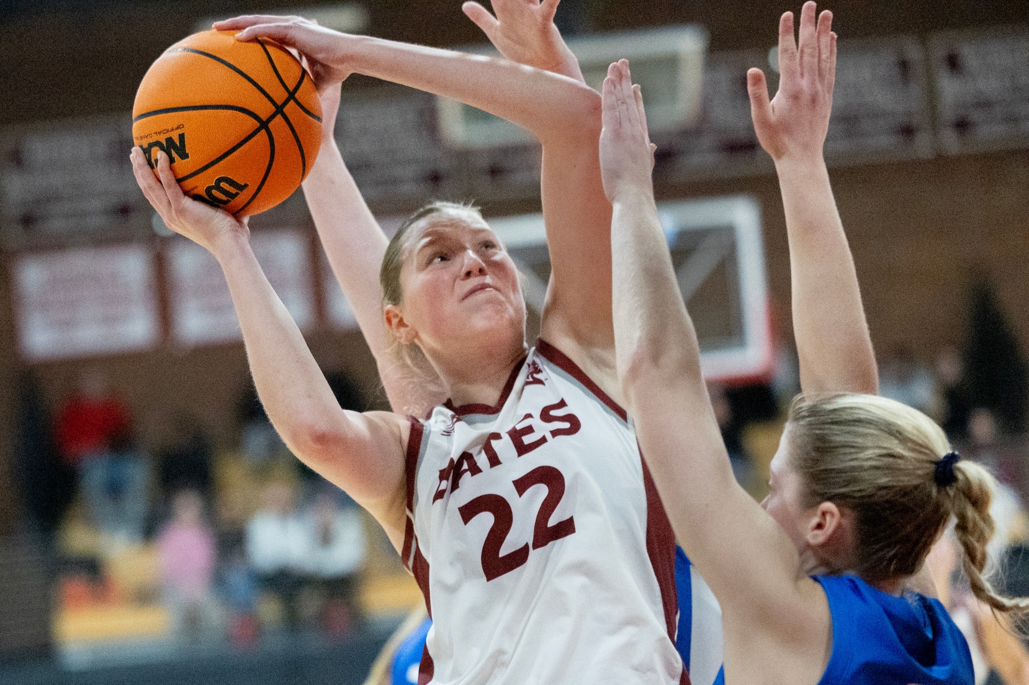 Elsa Daulerio | Bates defeats Colby in women’s basketball at home on Jan. 18, 2026, 57-52.
