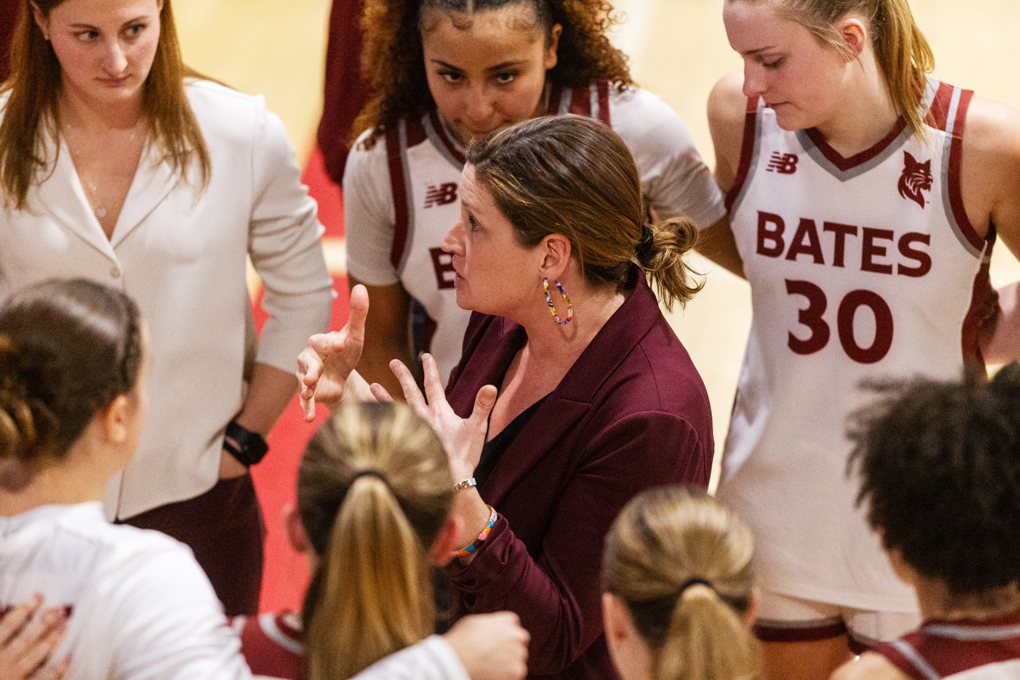 Alison Montgomery | Bates College women’s basketball defeats Hamilton 67-64 at Bates College on February 21, 2026. 