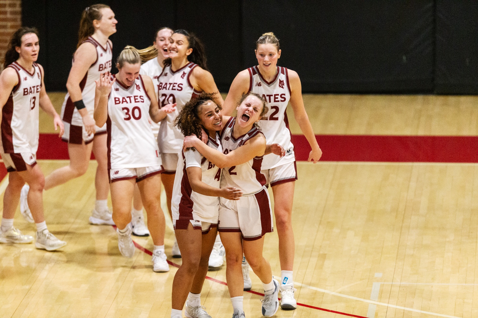 Lily Brown | Bates College women’s basketball defeats Hamilton 67-64 at Bates College on February 21, 2026.