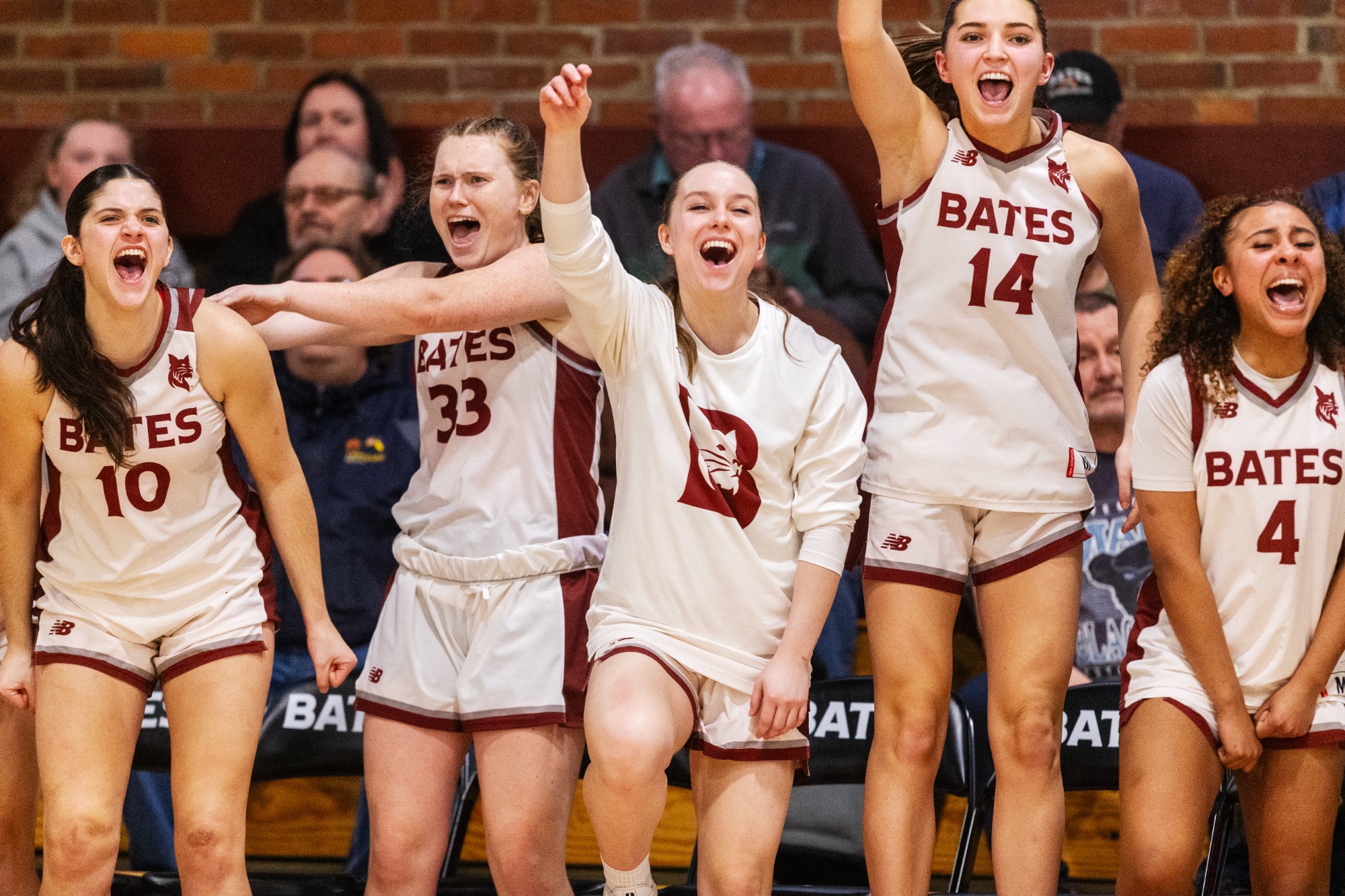 Londyn Perry, Lily Lambo | Bates College women’s basketball defeats Hamilton 67-64 at Bates College on February 21, 2026.