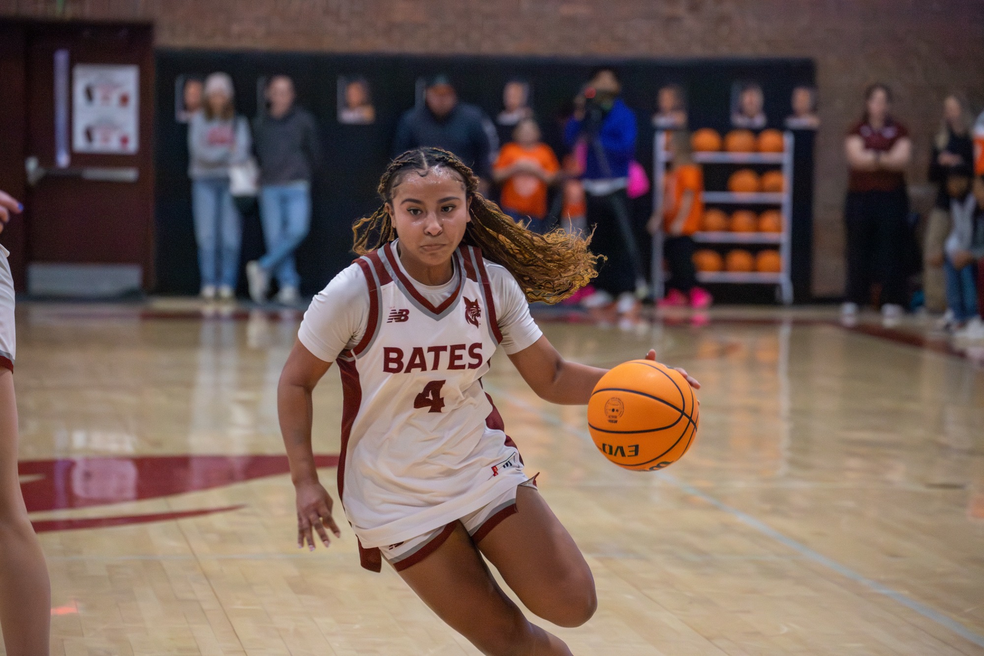 Lily Brown | Bates WBB beat Wesleyan 65-61 on Feb. 8, Senior Day.