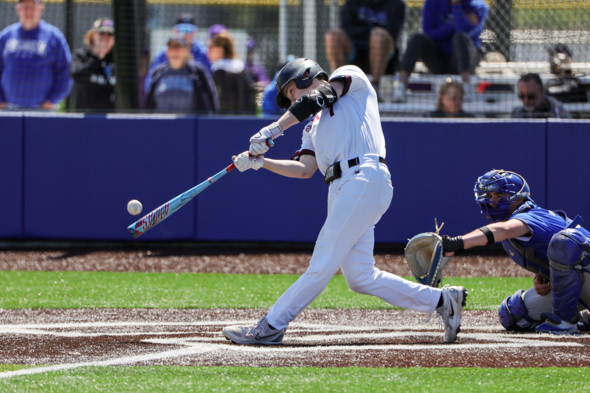 Mar 18, 2026; Winter Haven, FL, USA; Bates baseball during a game against SUNY Fredonia at Chain O Lakes Complex. Mandatory Credit: Mike Watters