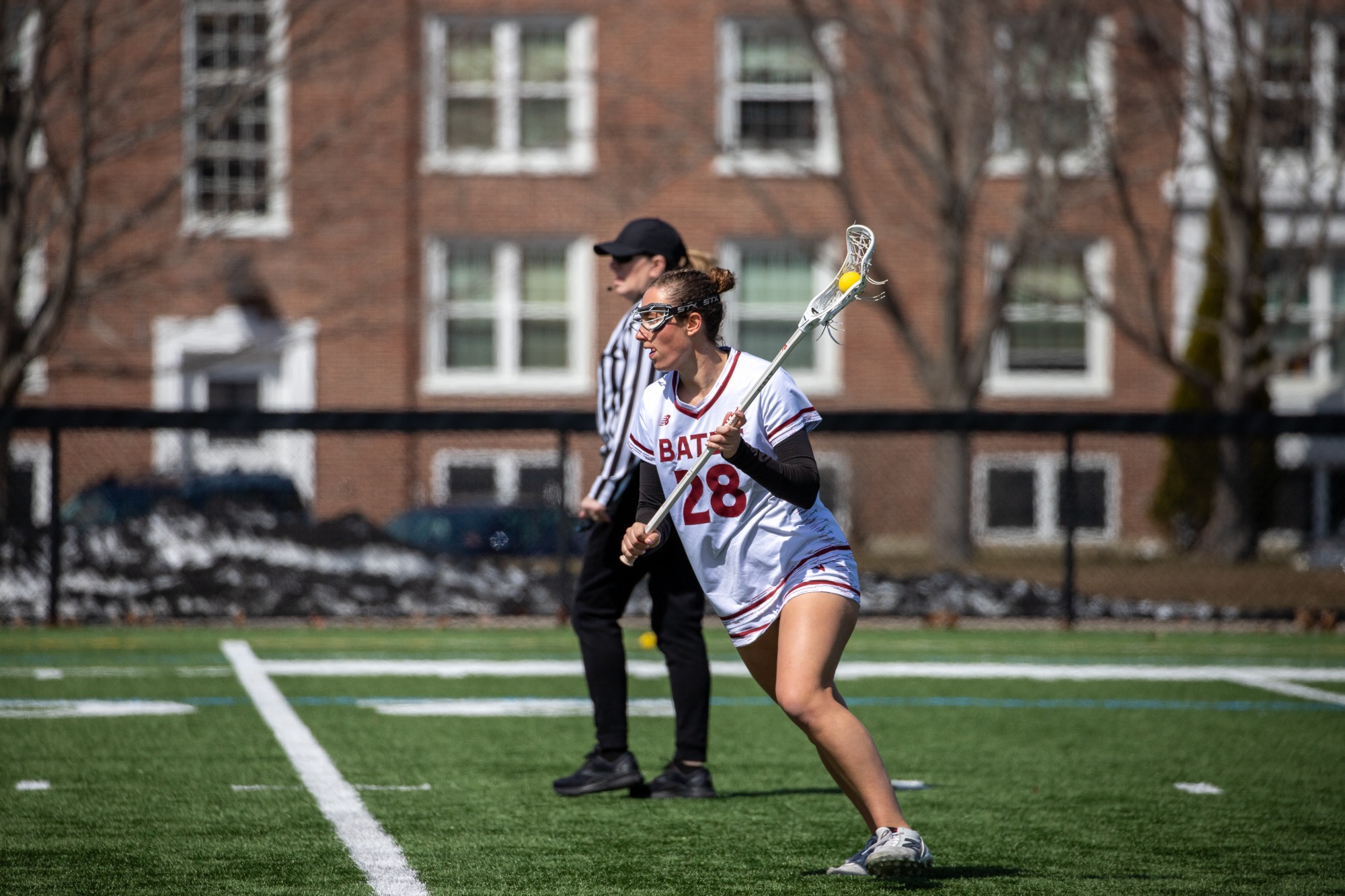 Women's lacrosse defeated Hamilton College 12-11 on April 4 for Senior Day at home.