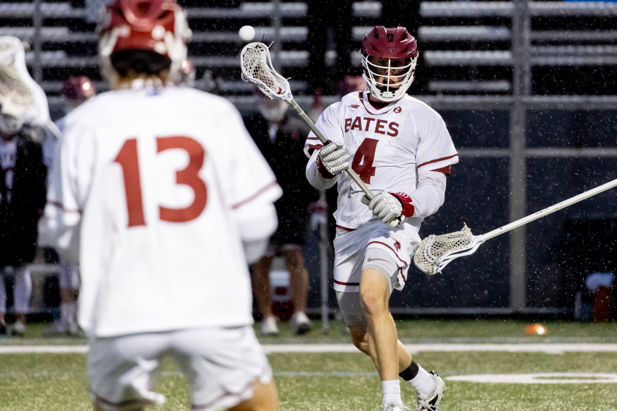 Bates College hosts Hope College, 5/10/26, in the 2026 NCAA Division III Men's Lacrosse Championship Tournament third round.