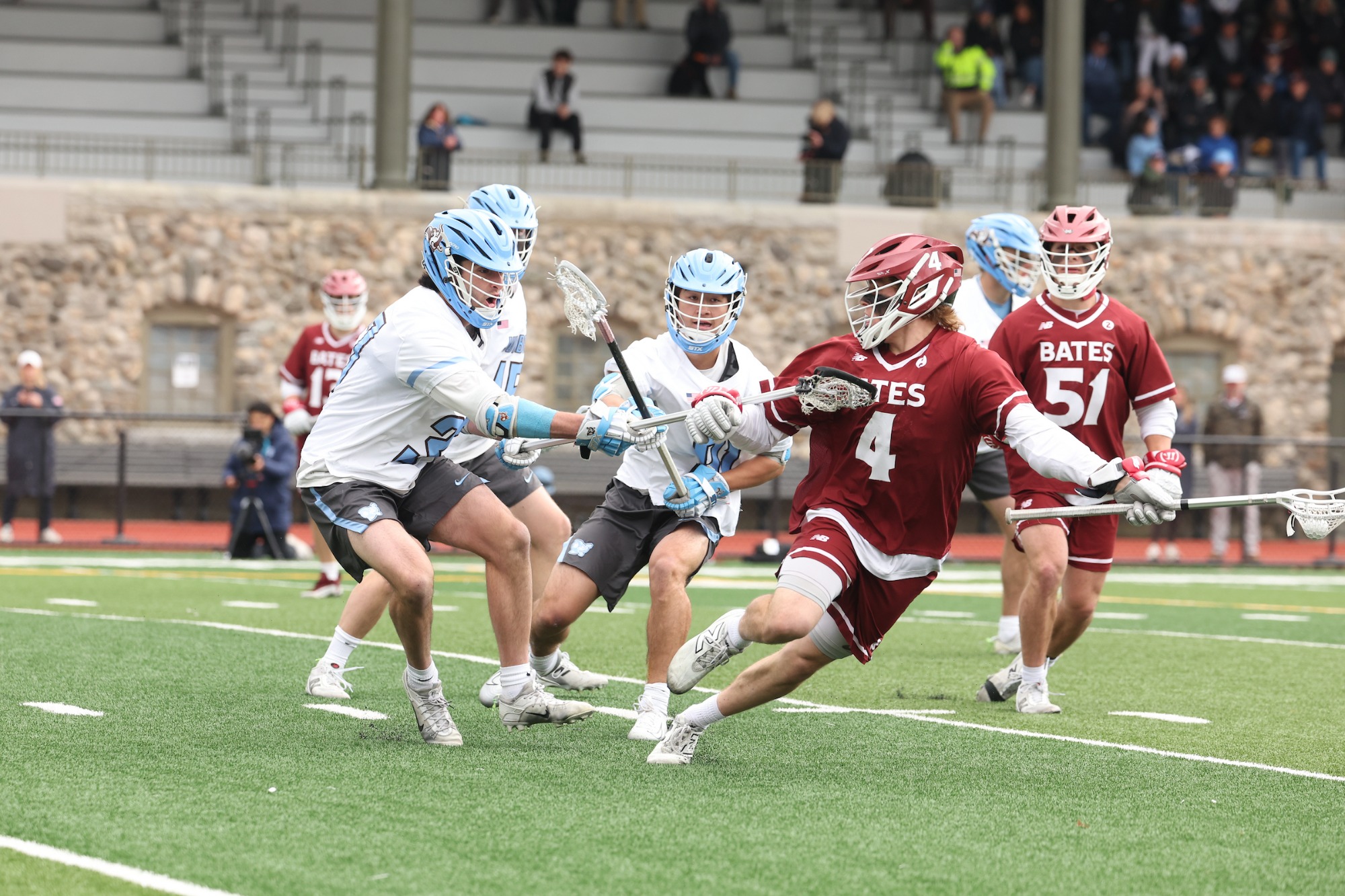 #5 Bates College takes on #2 Tufts University, 5/2/26 in the NESCAC Championship Tournament semifinals.