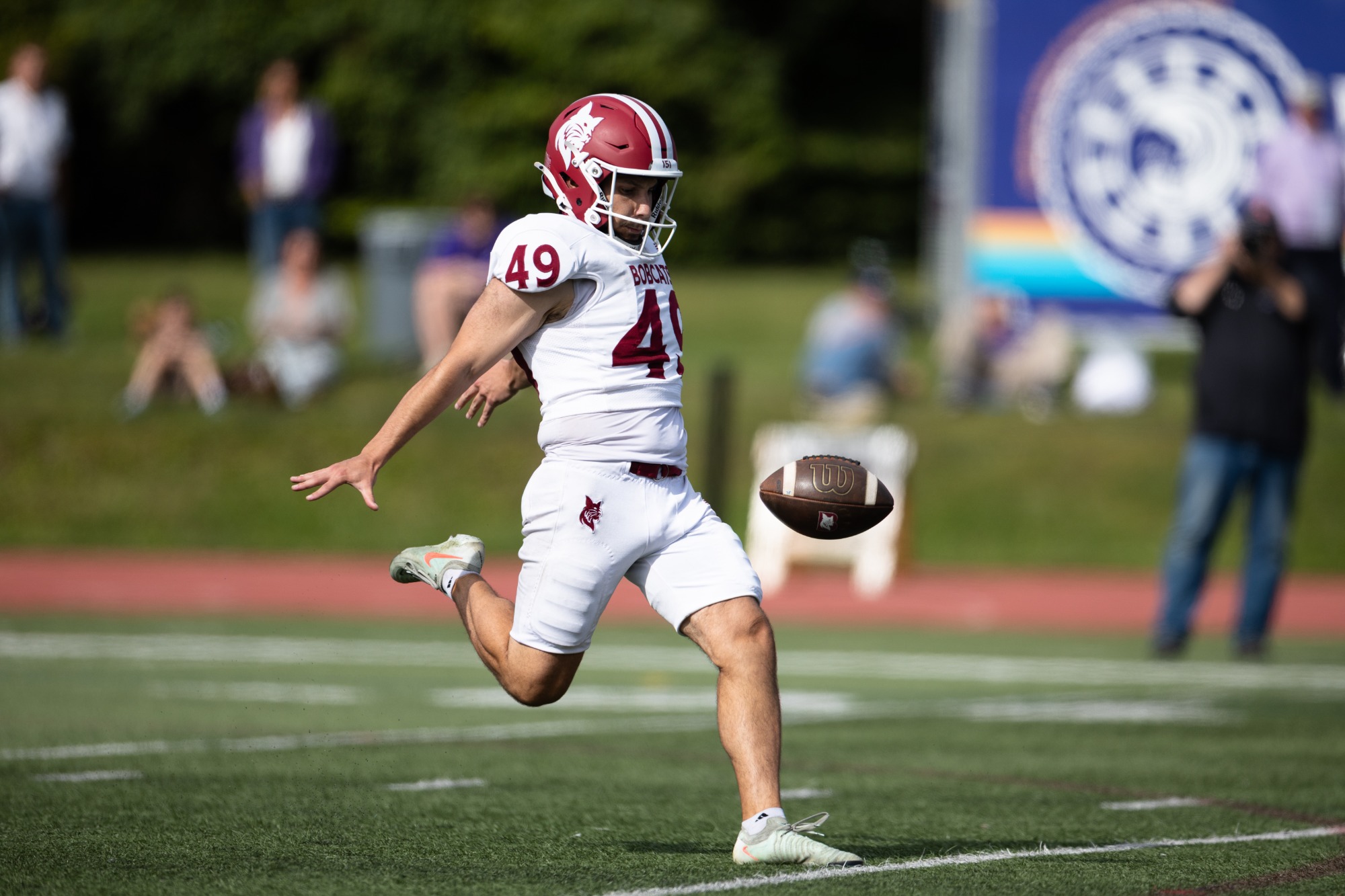 Marcos Ruiz | Bates football takes on Amherst College at Lehrman Field in Amherst, Mass. 