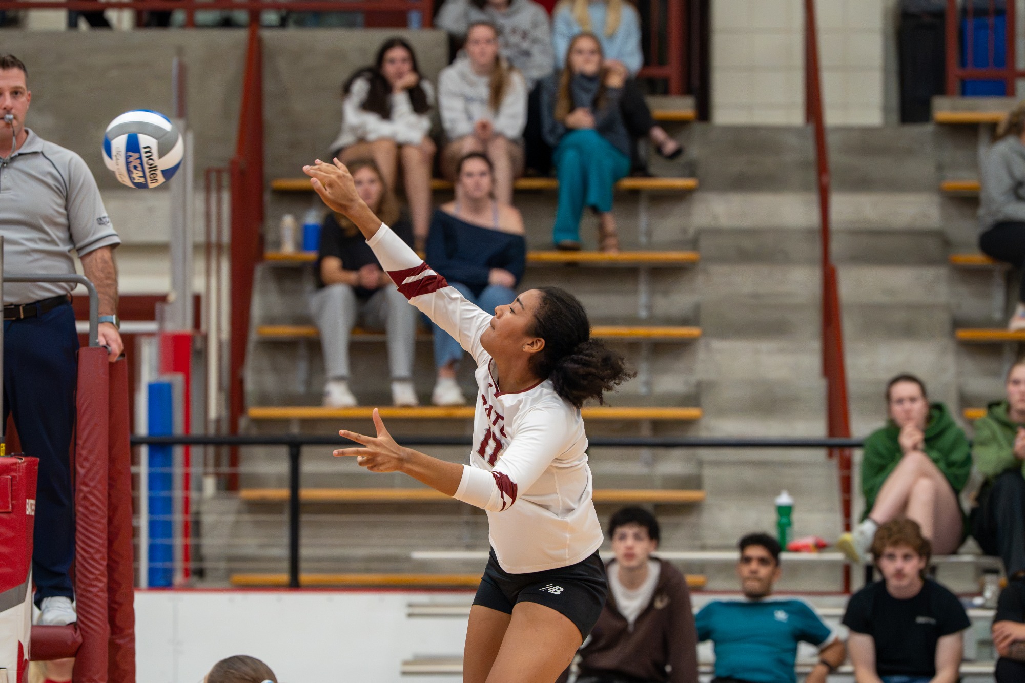 The Bates College hosted Tufts University in NESCAC action Friday night at Underhill Arena.