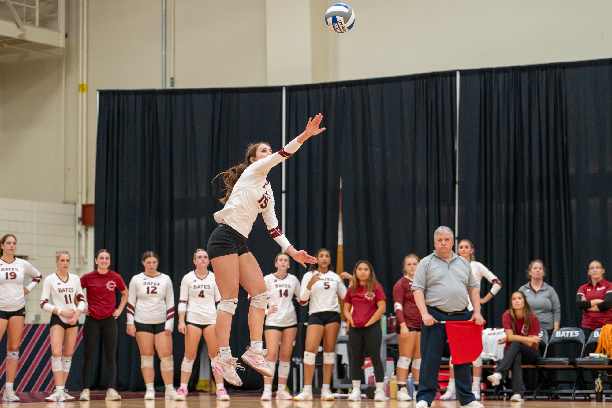 The Bates College hosted Tufts University in NESCAC action Friday night at Underhill Arena.