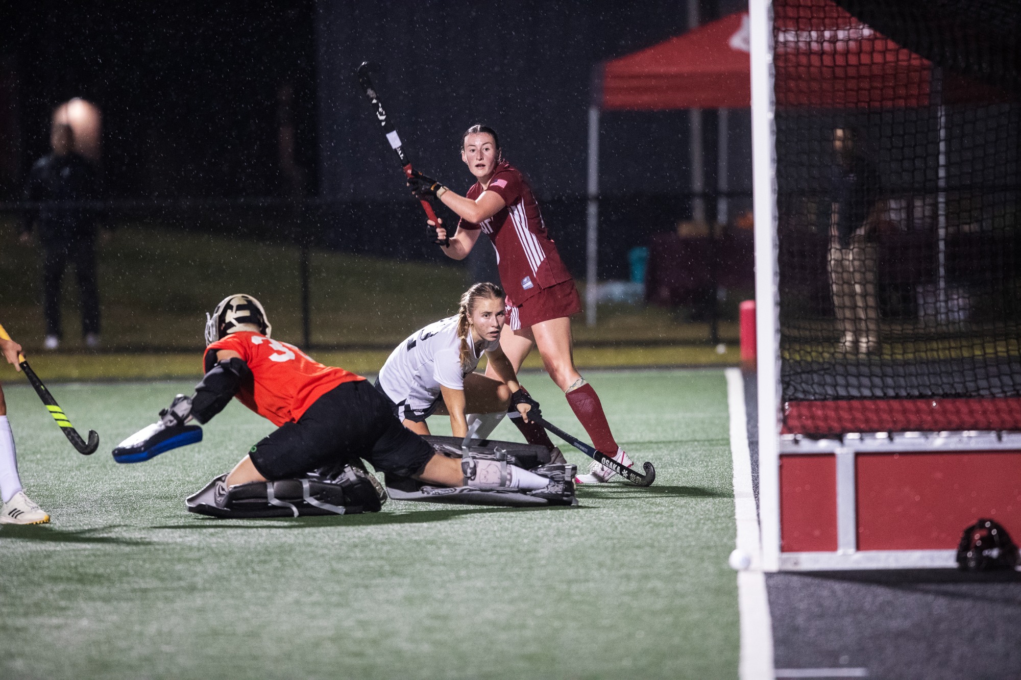 Elsa Copeland | Bates College Field Hockey defeats Bowdoin 3-2 at Bates College on September 9, 2026.