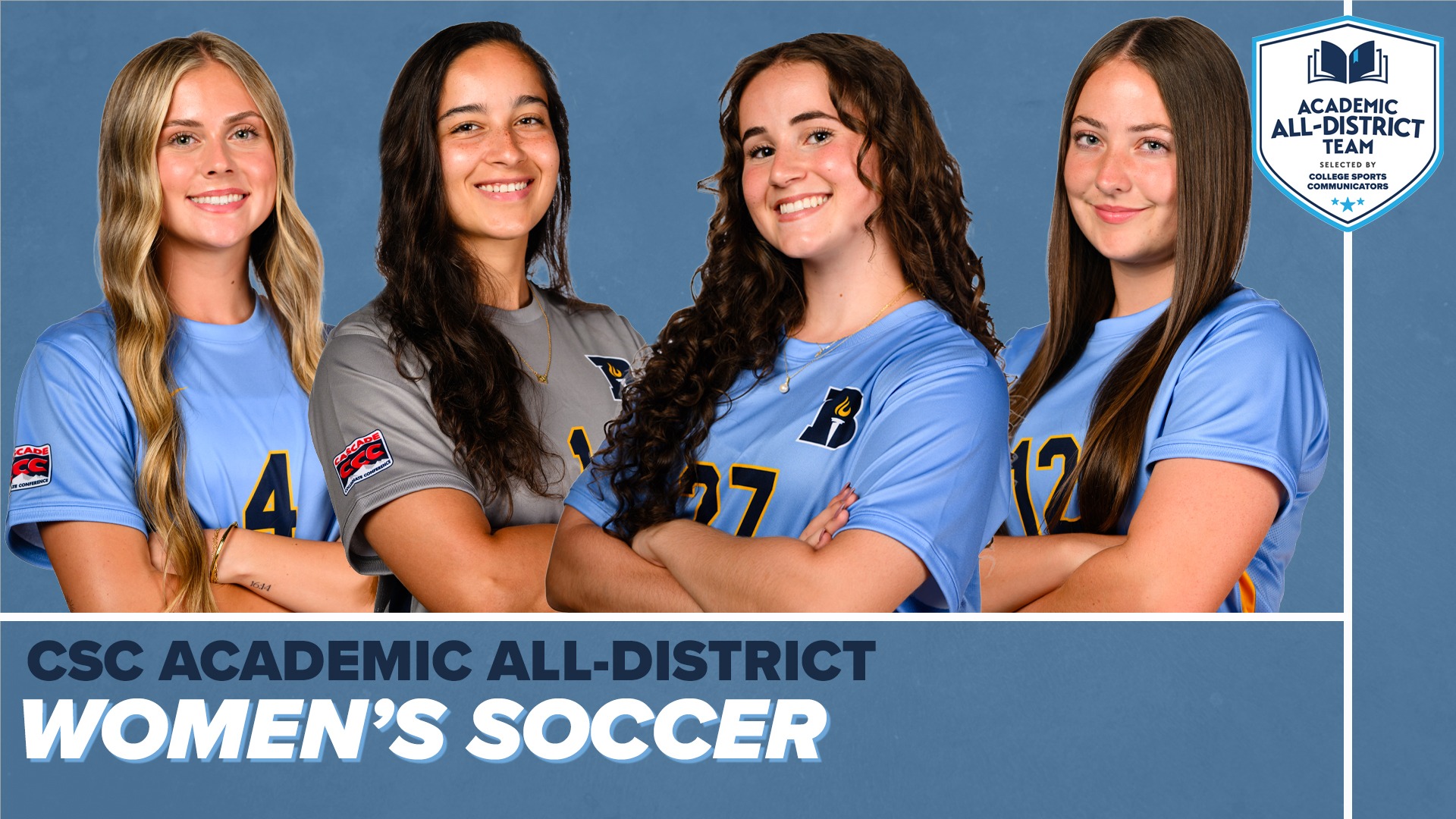 Women's Soccer CSC Academic All-District 2025