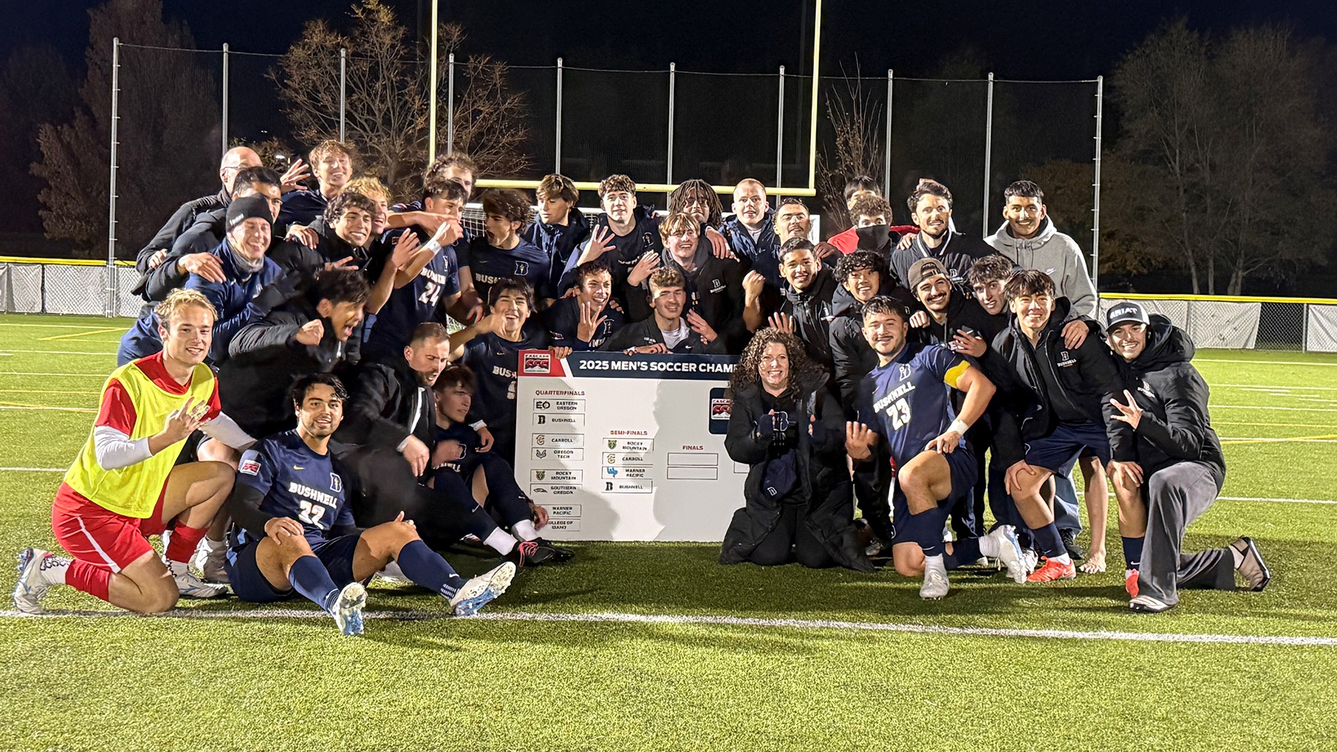 Men's Soccer - CCC Quarterfinal Win