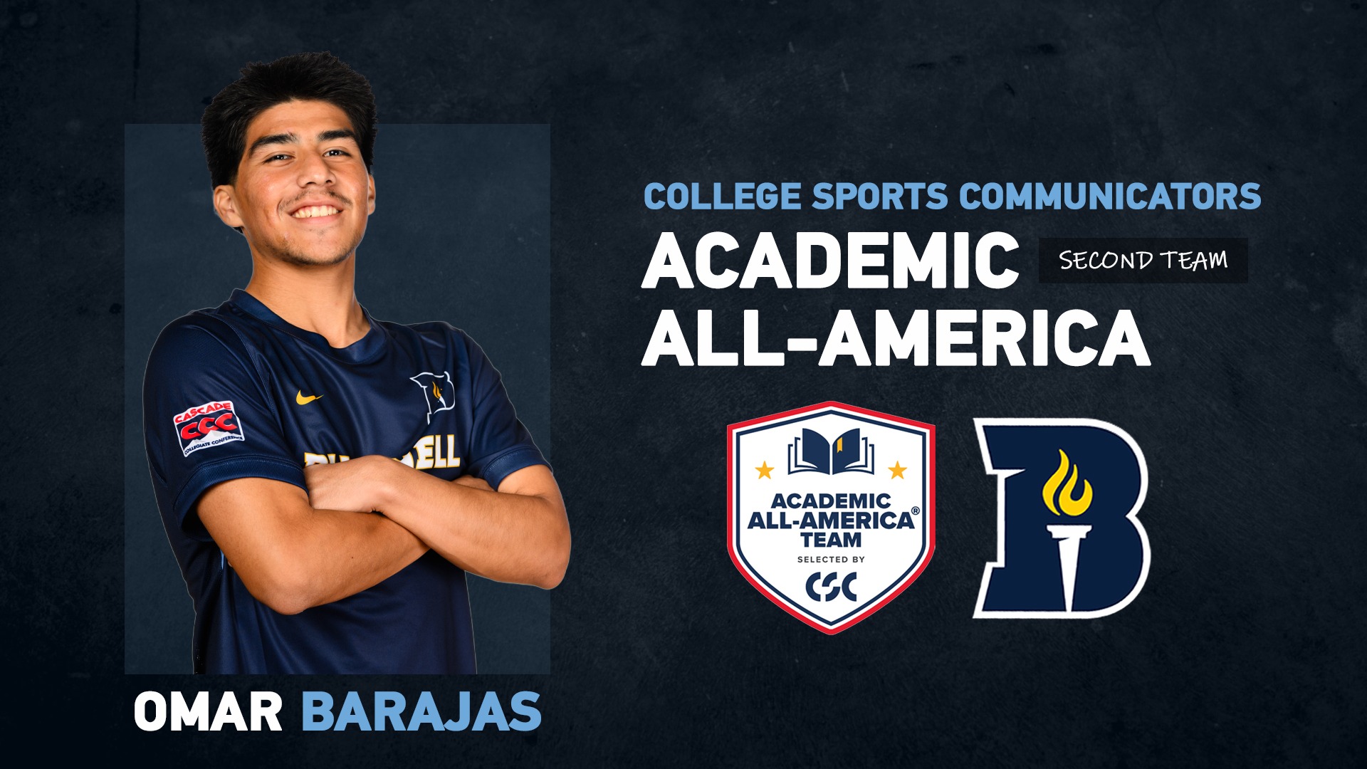 Omar Barajas Academic All-America