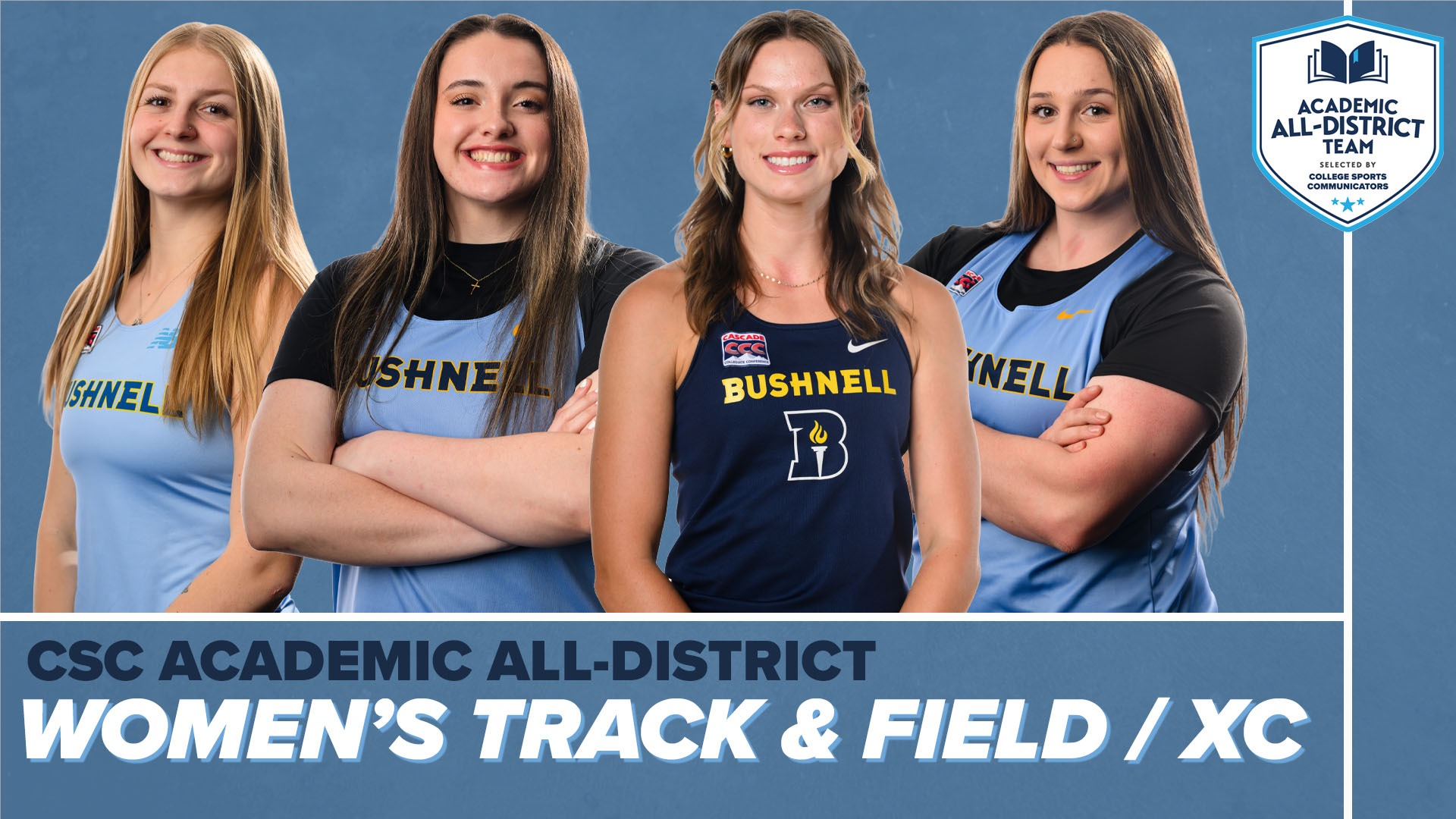 2025 CSC Academic All-District Women's Track & Field
