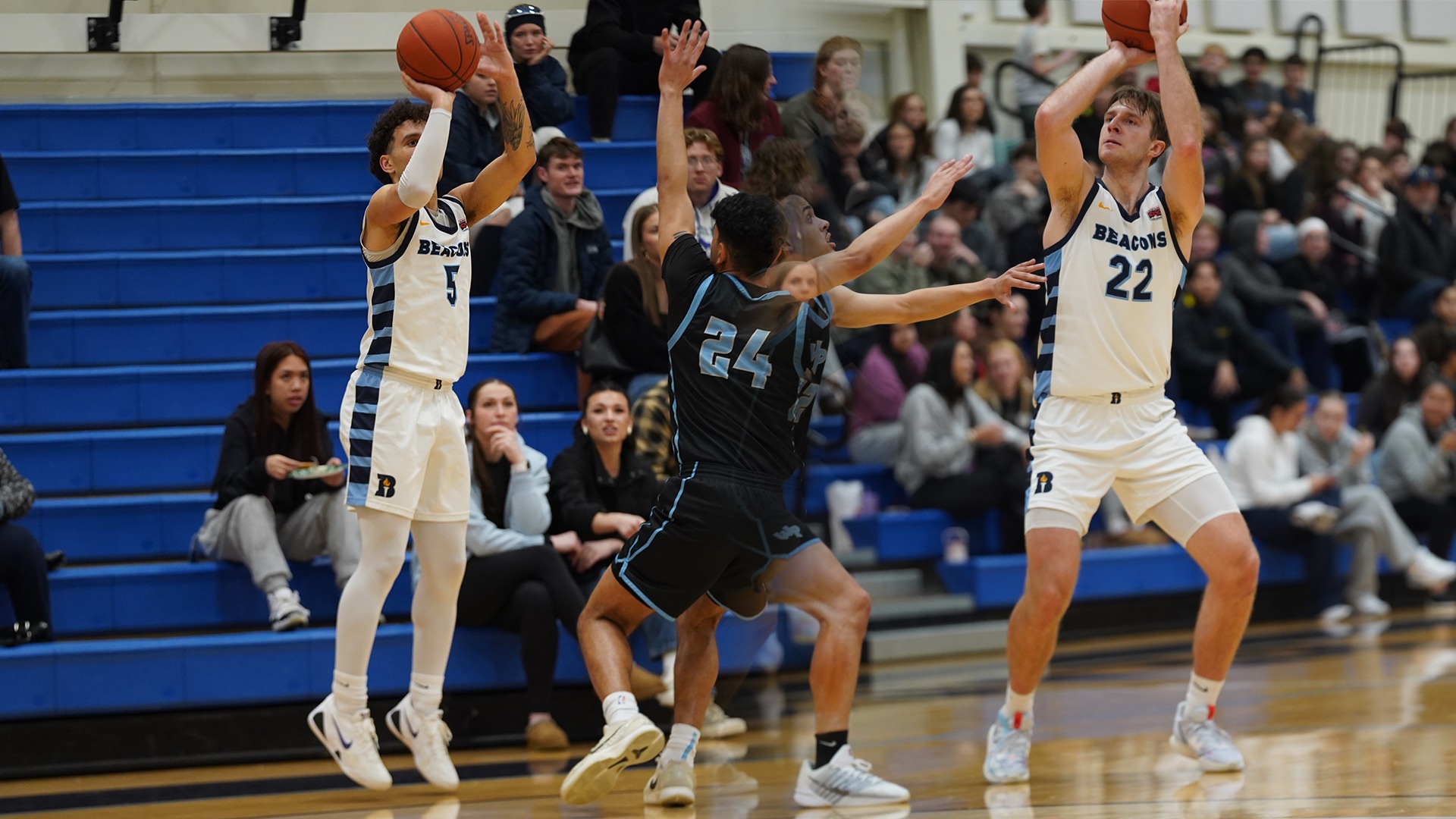 Squeeky Johnson and Cory Johnson
