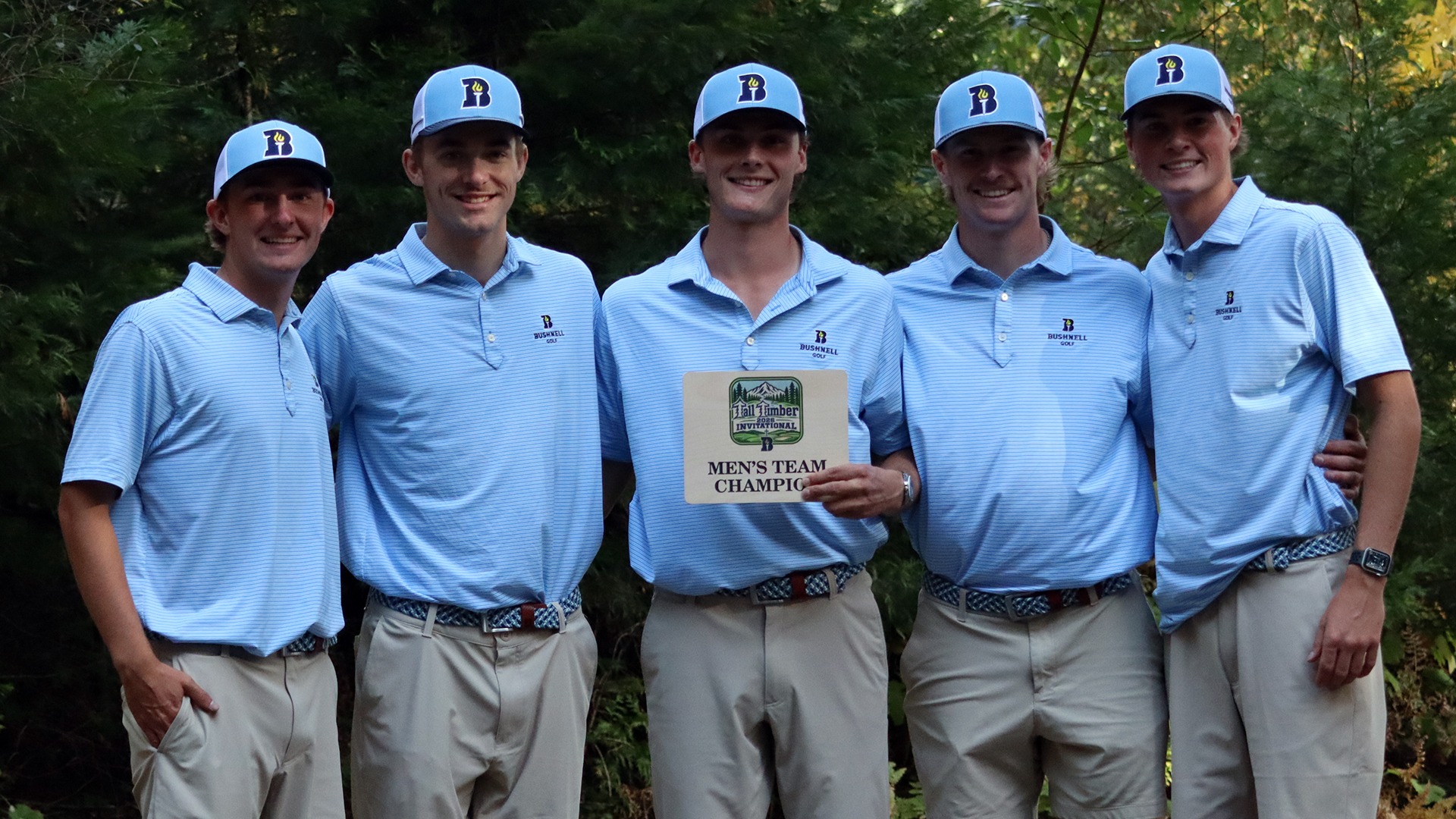 2026 Men's Golf - Team Champions at Tall Timbers Invitational