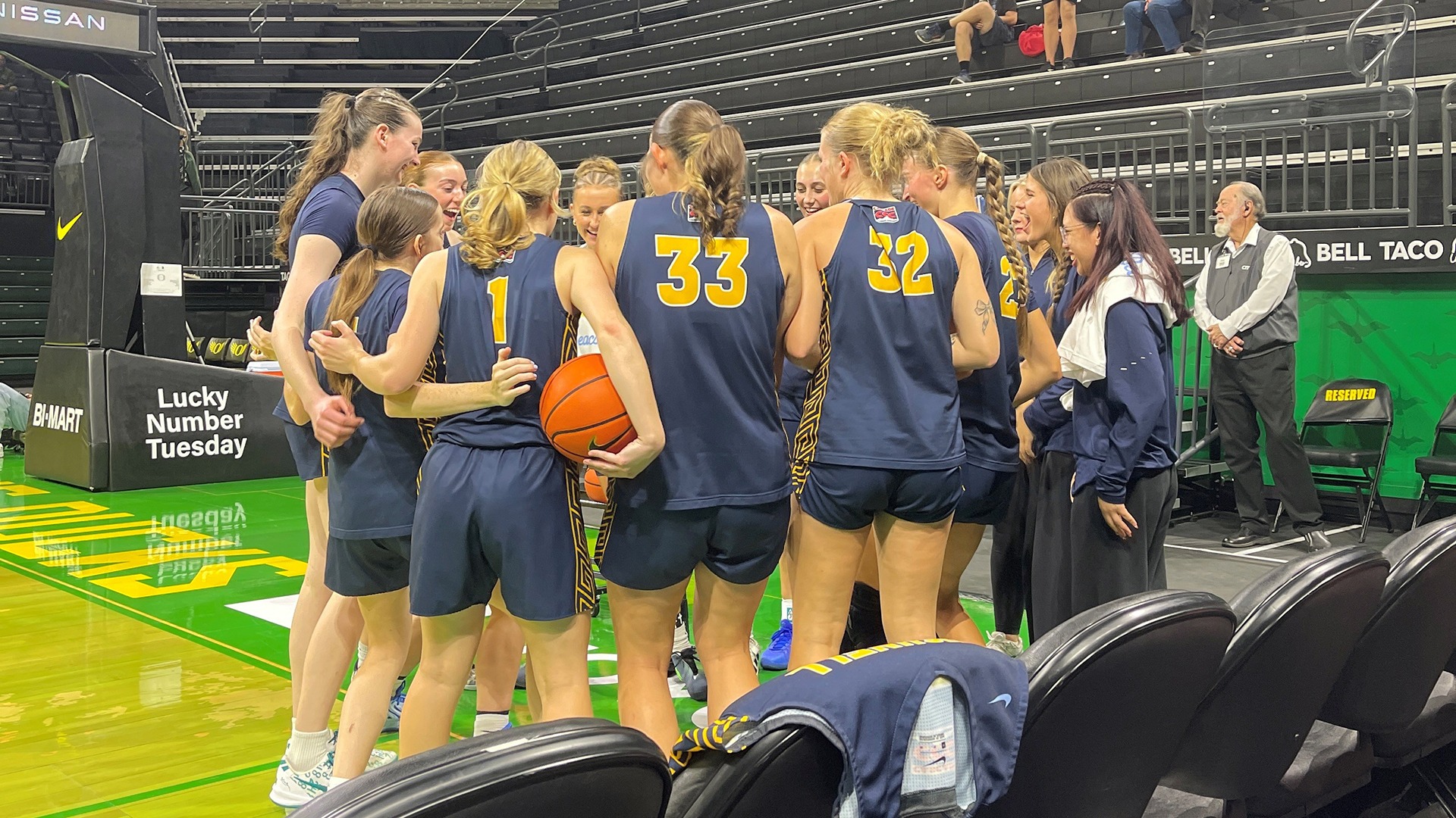 2026-2027 Women's Basketball Team at Oregon Ducks