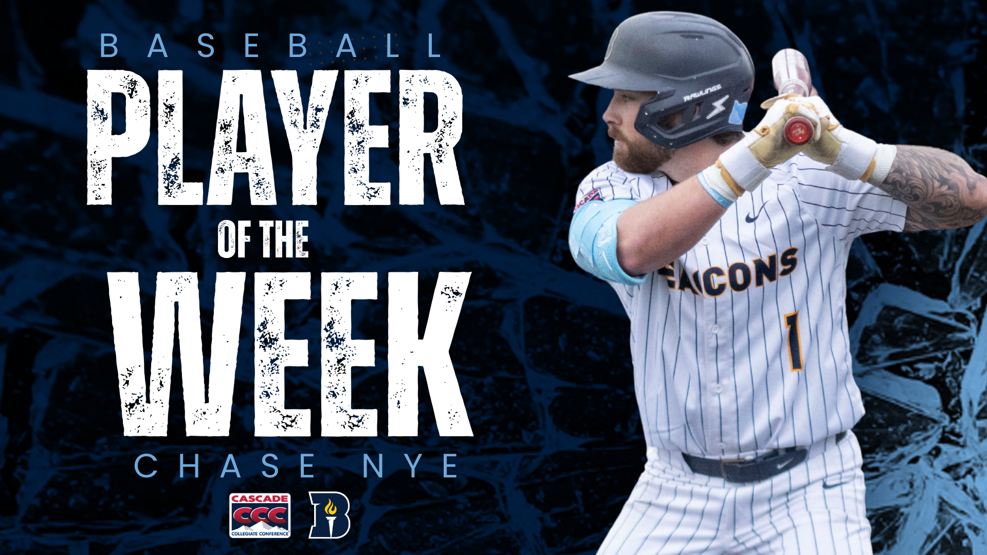 Chase Nye CCC Player of the Week