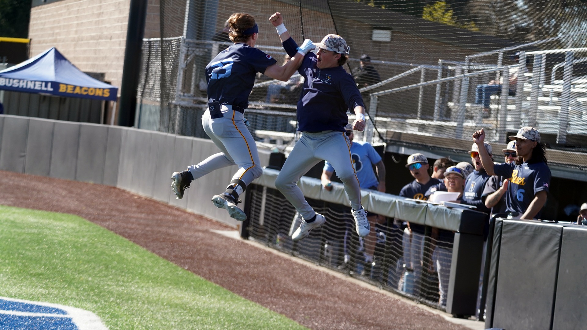 Caleb Richter HR Celebration