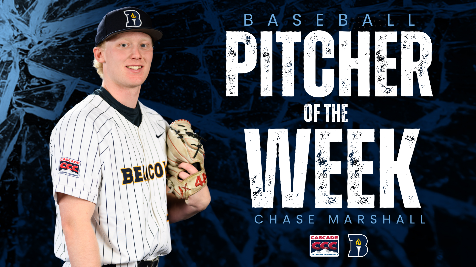 Chase Marshall CCC Pitcher of the Week