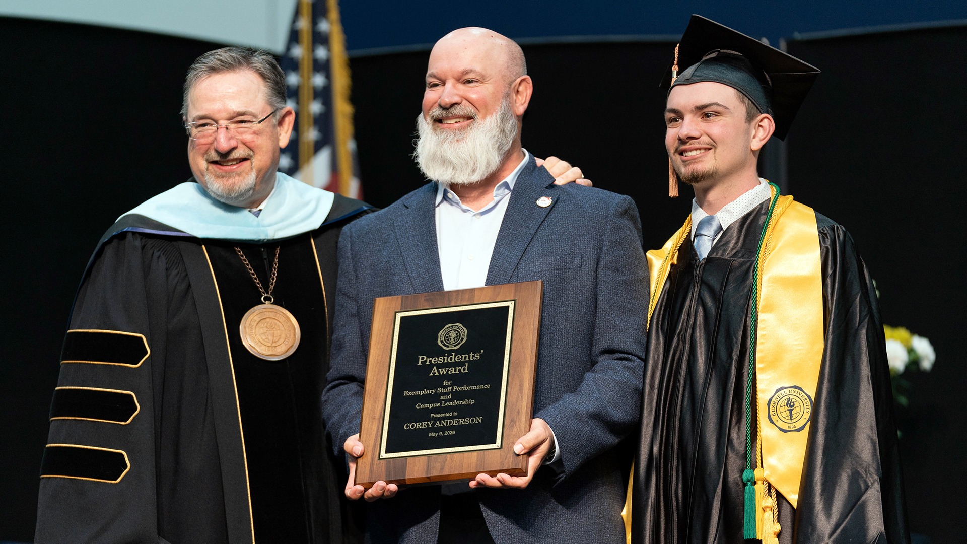 Corey Anderson - President's Staff Leadership Award