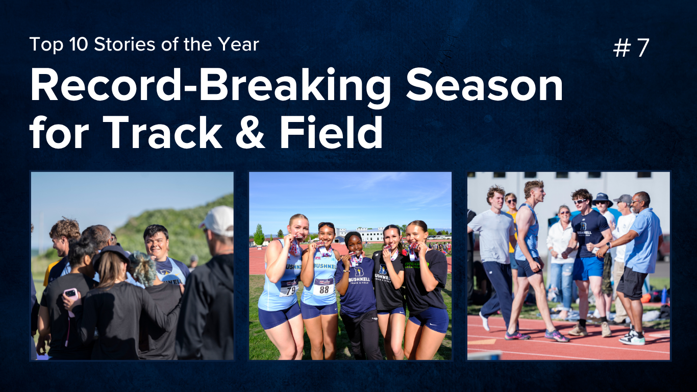 Top-Ten Stories of 2025-2026: #7  - Record Breaking Season for Bushnell Track & Field