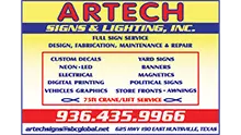 Artech Signs & Lighting Inc. 