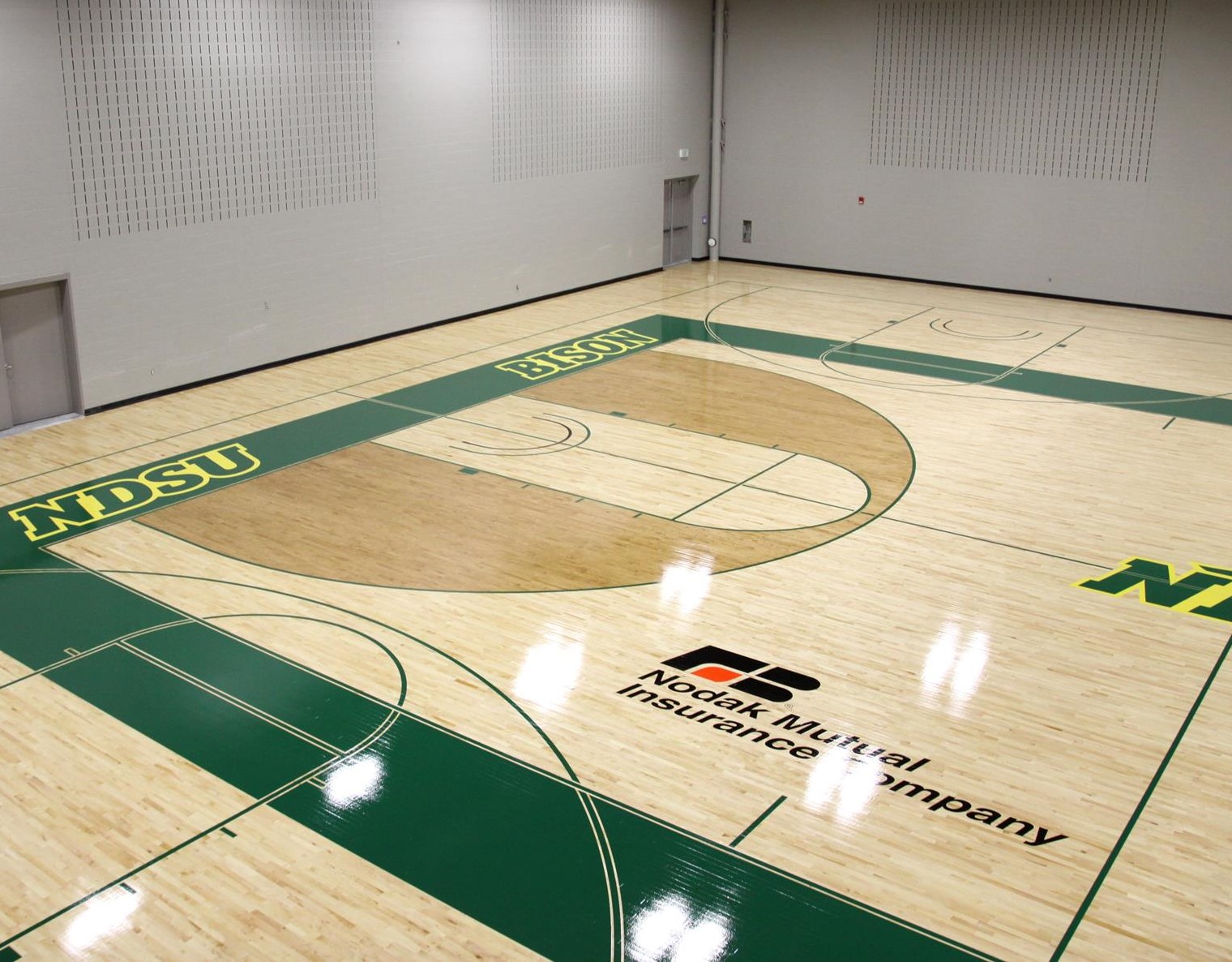 Nodak Mutual Insurance Basketball Performance Center Court